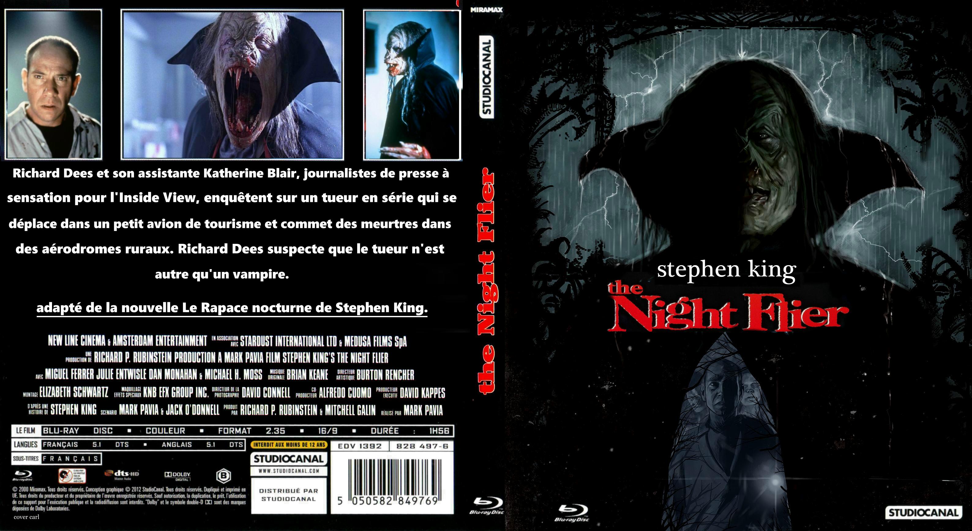 Jaquette DVD The night flier custom (BLU-RAY)