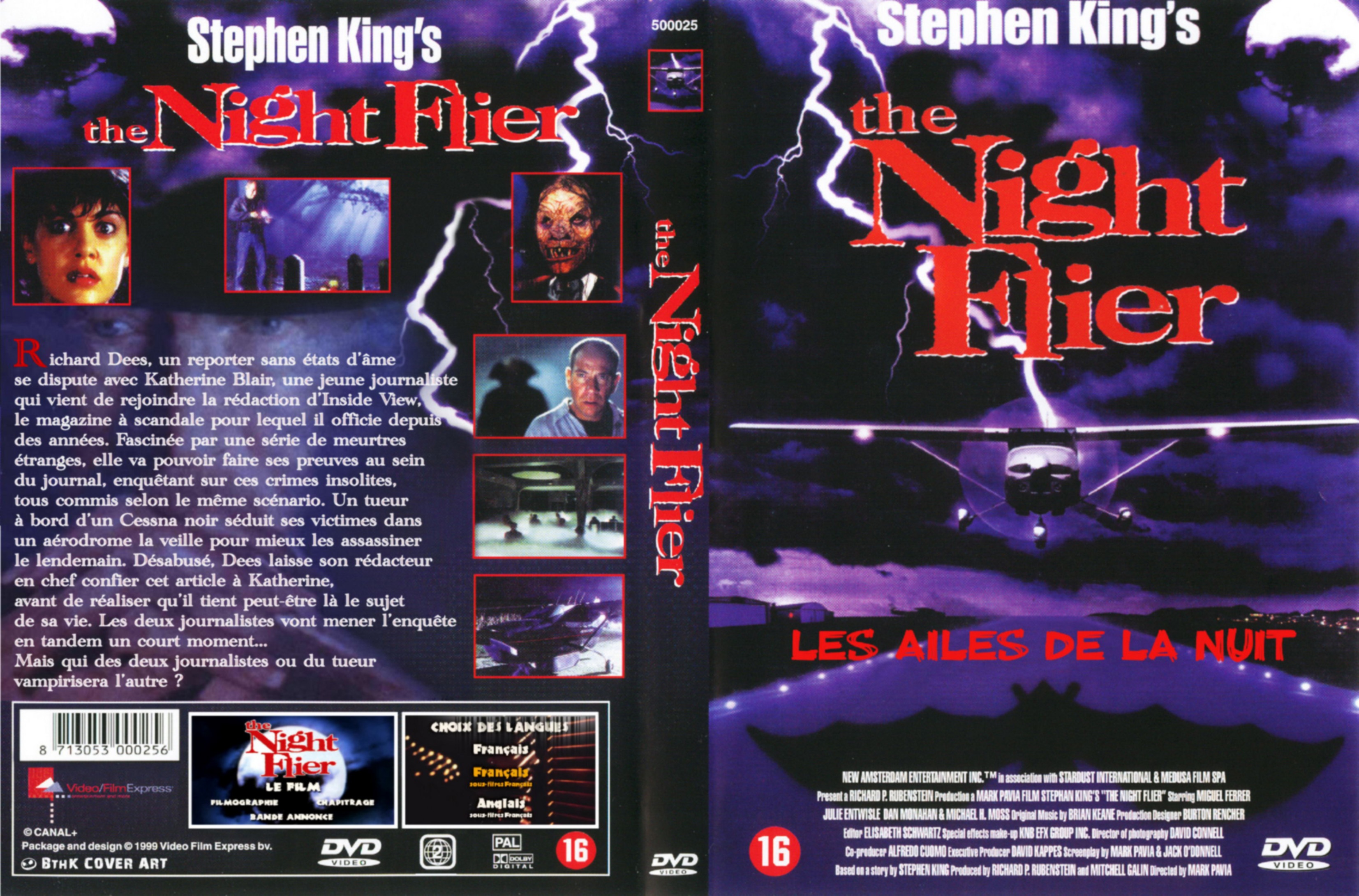 Jaquette DVD The night flier v2