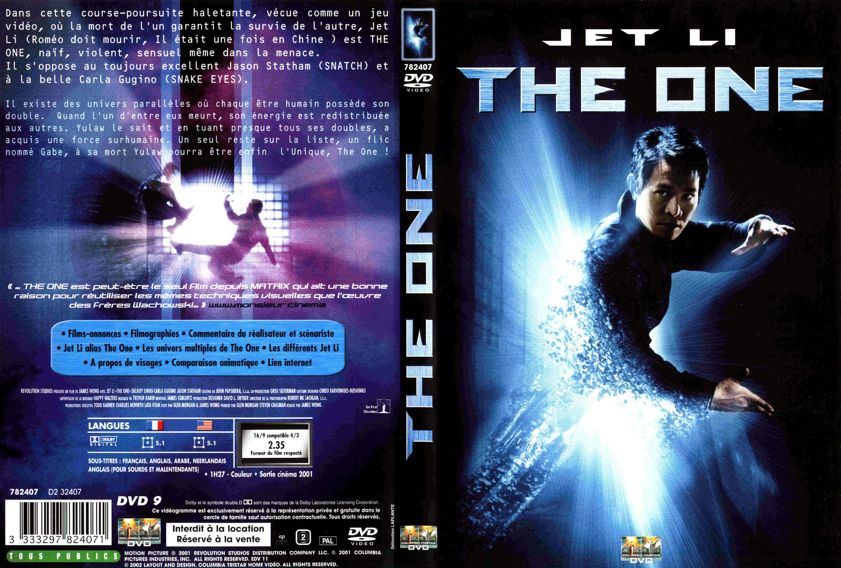 Jaquette DVD The one