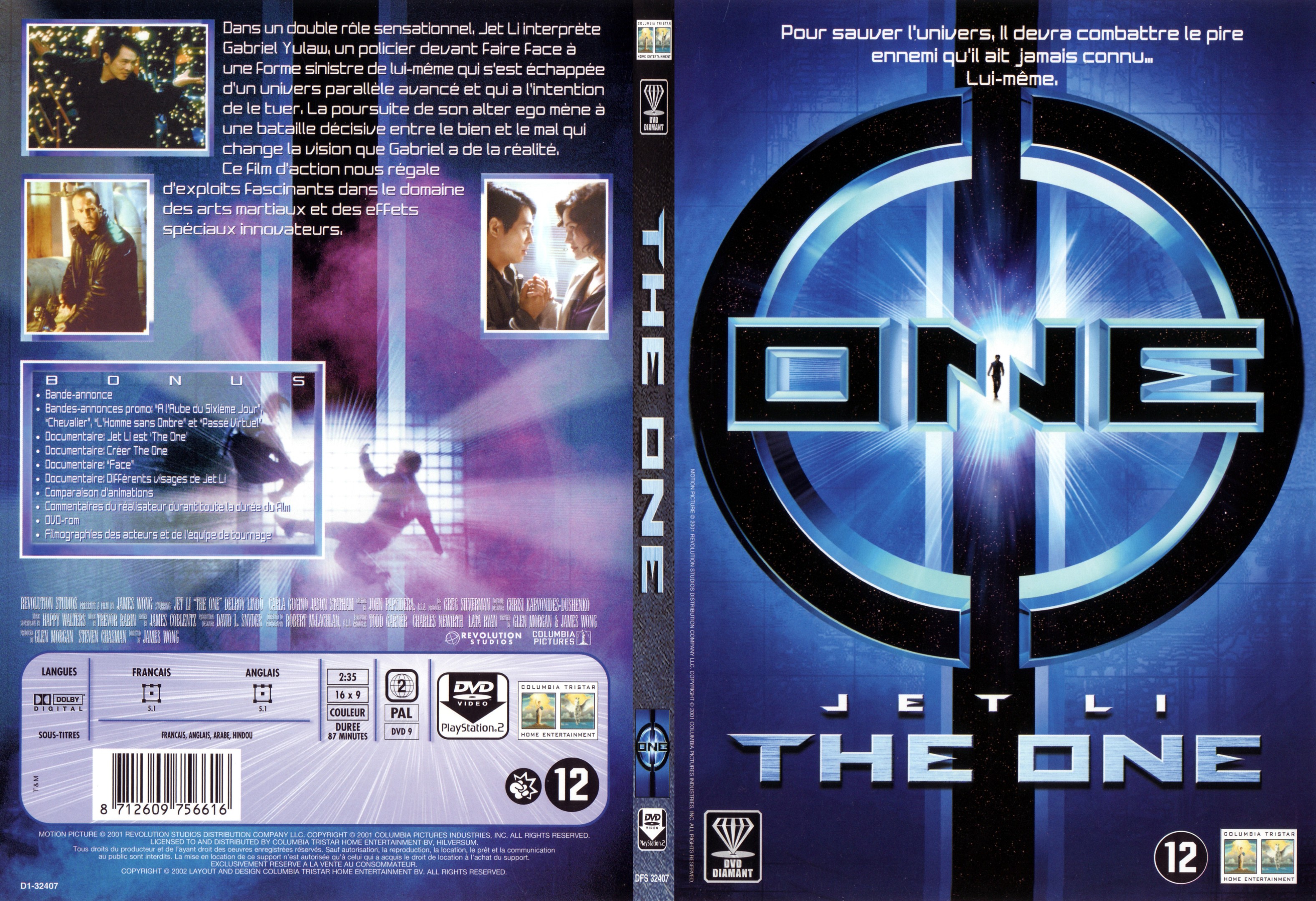 Jaquette DVD The one - SLIM
