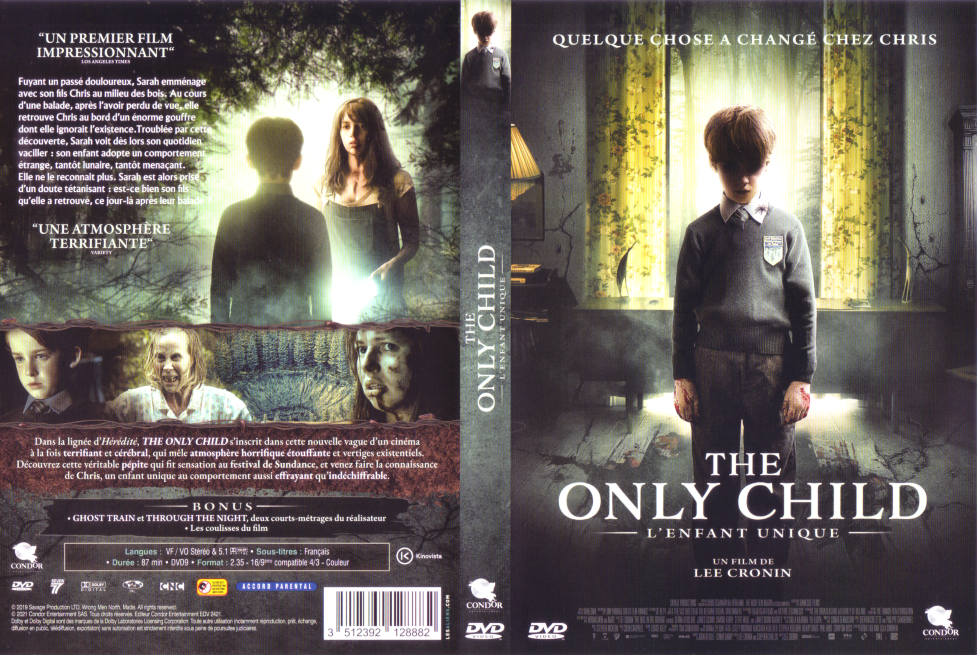 Jaquette DVD The only child