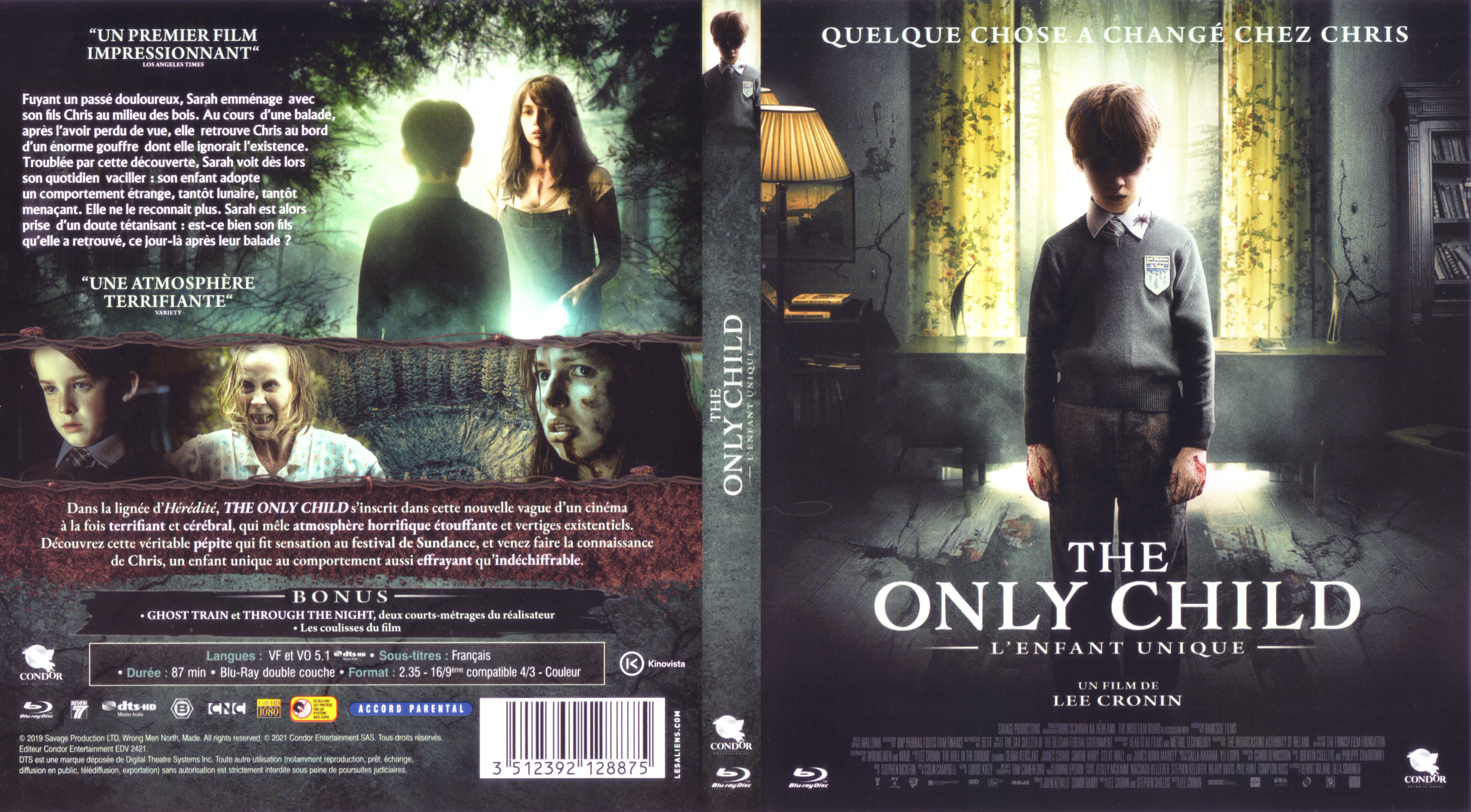 Jaquette DVD The only child (BLU-RAY)