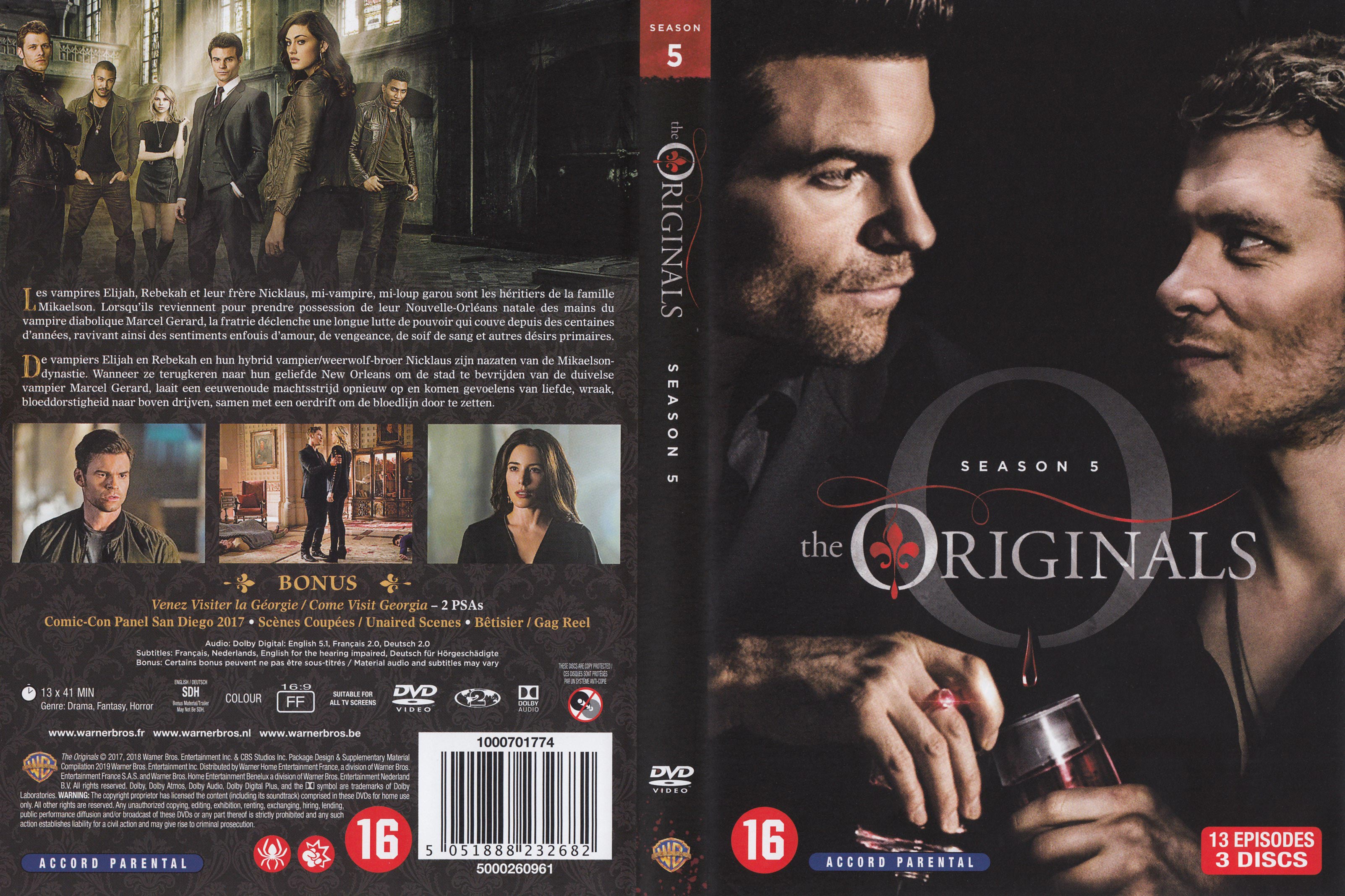 Jaquette DVD The originals Saison 5