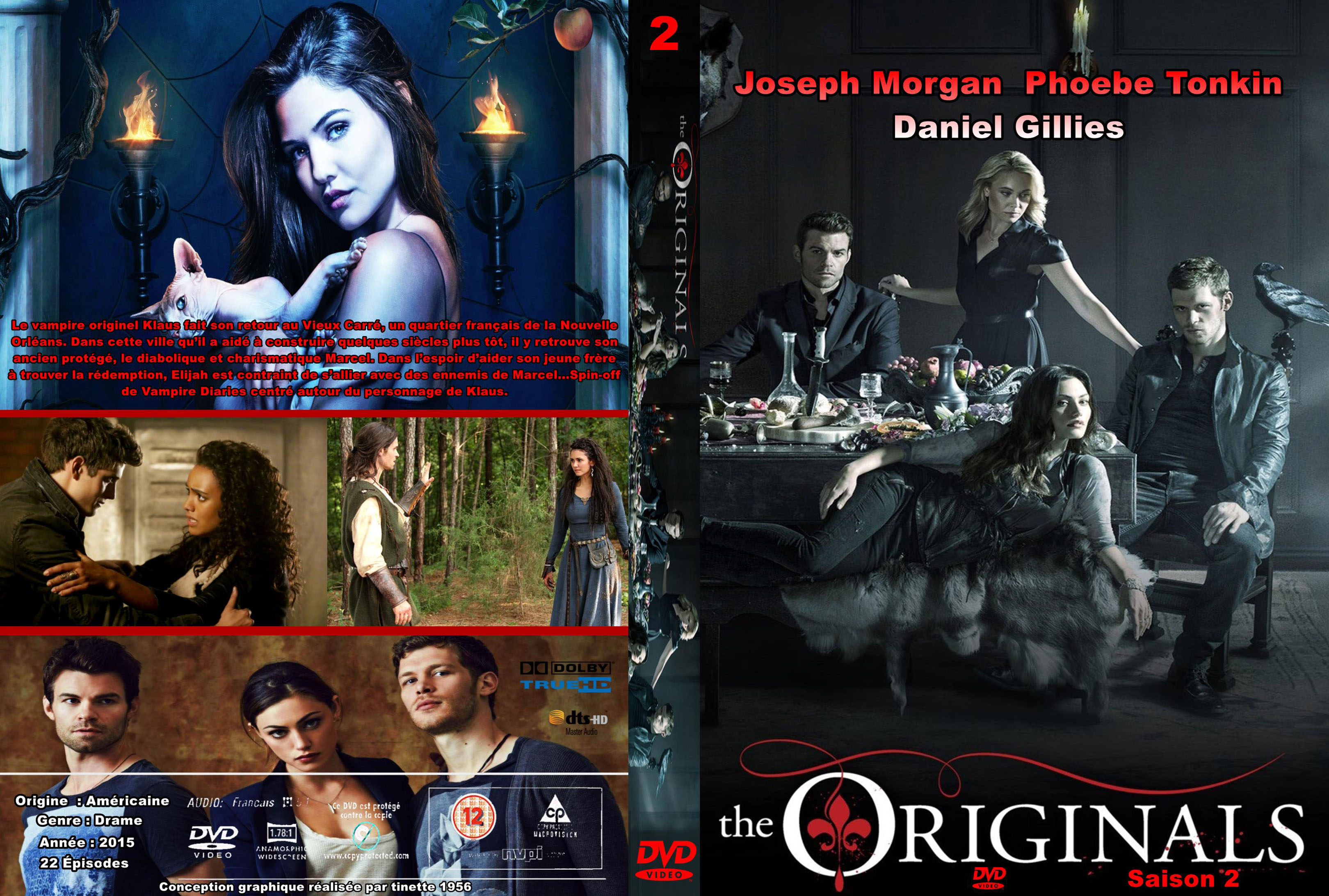Jaquette DVD The originals saison 2 custom