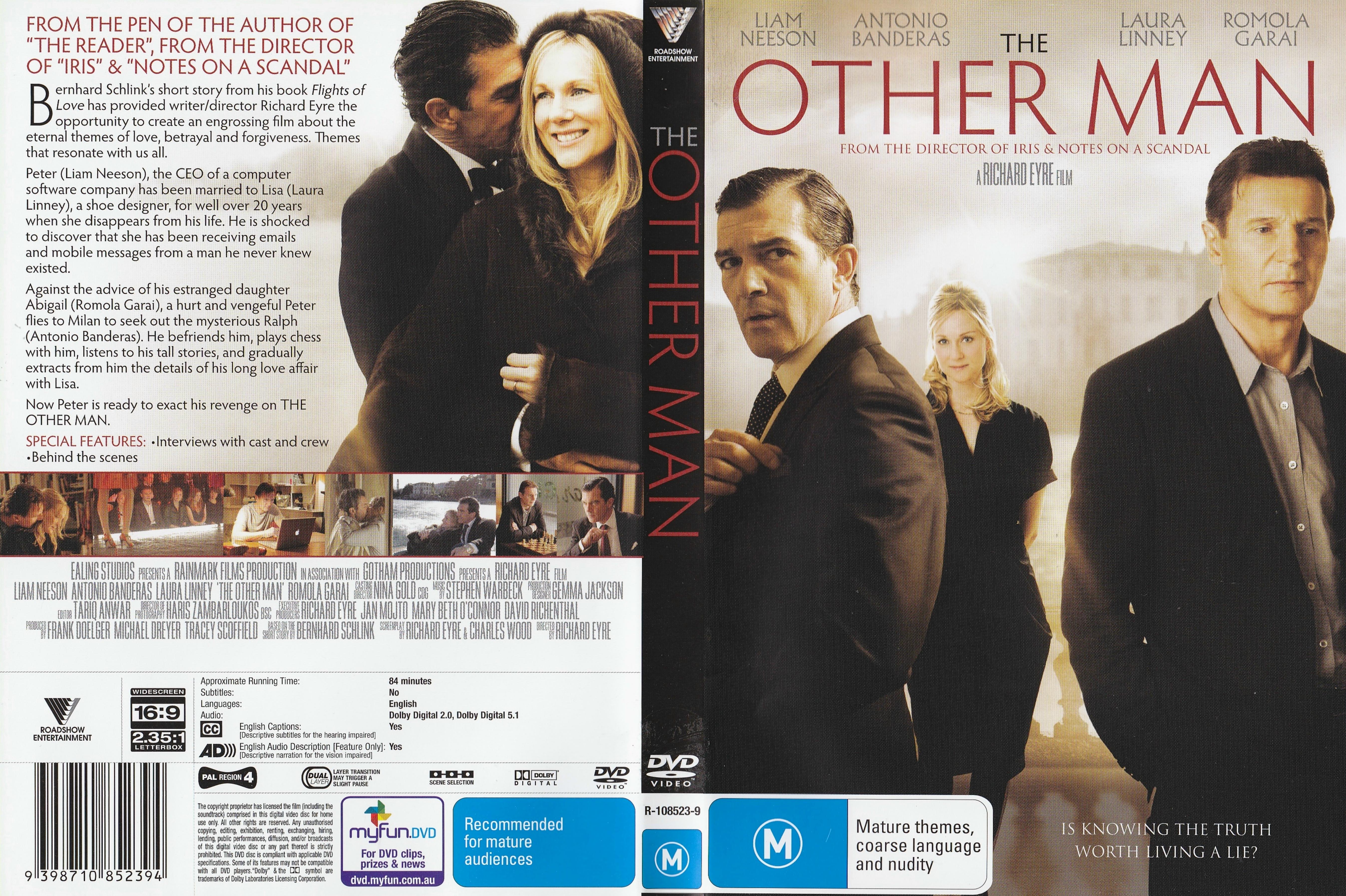 Jaquette DVD The other man Zone 1
