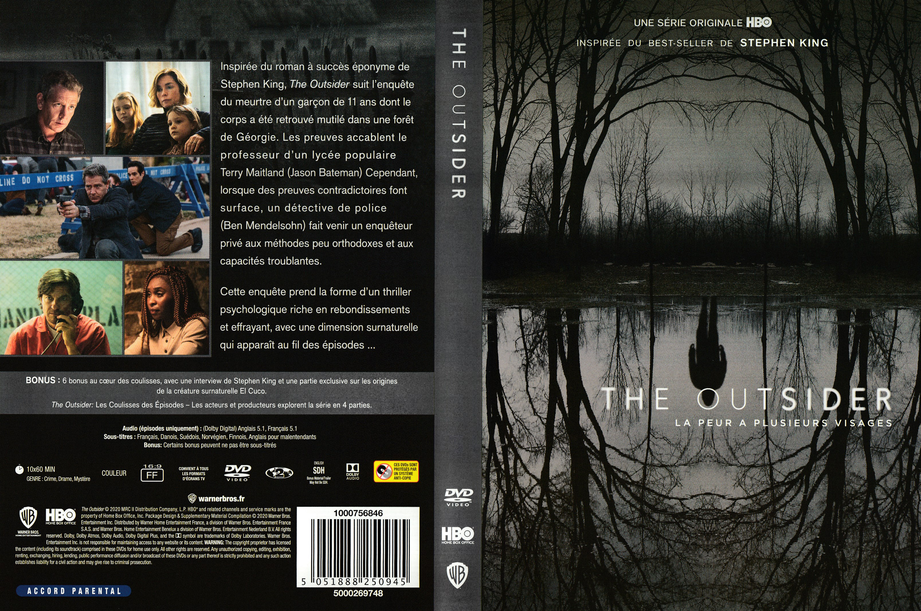 Jaquette DVD The outsider (Srie TV)