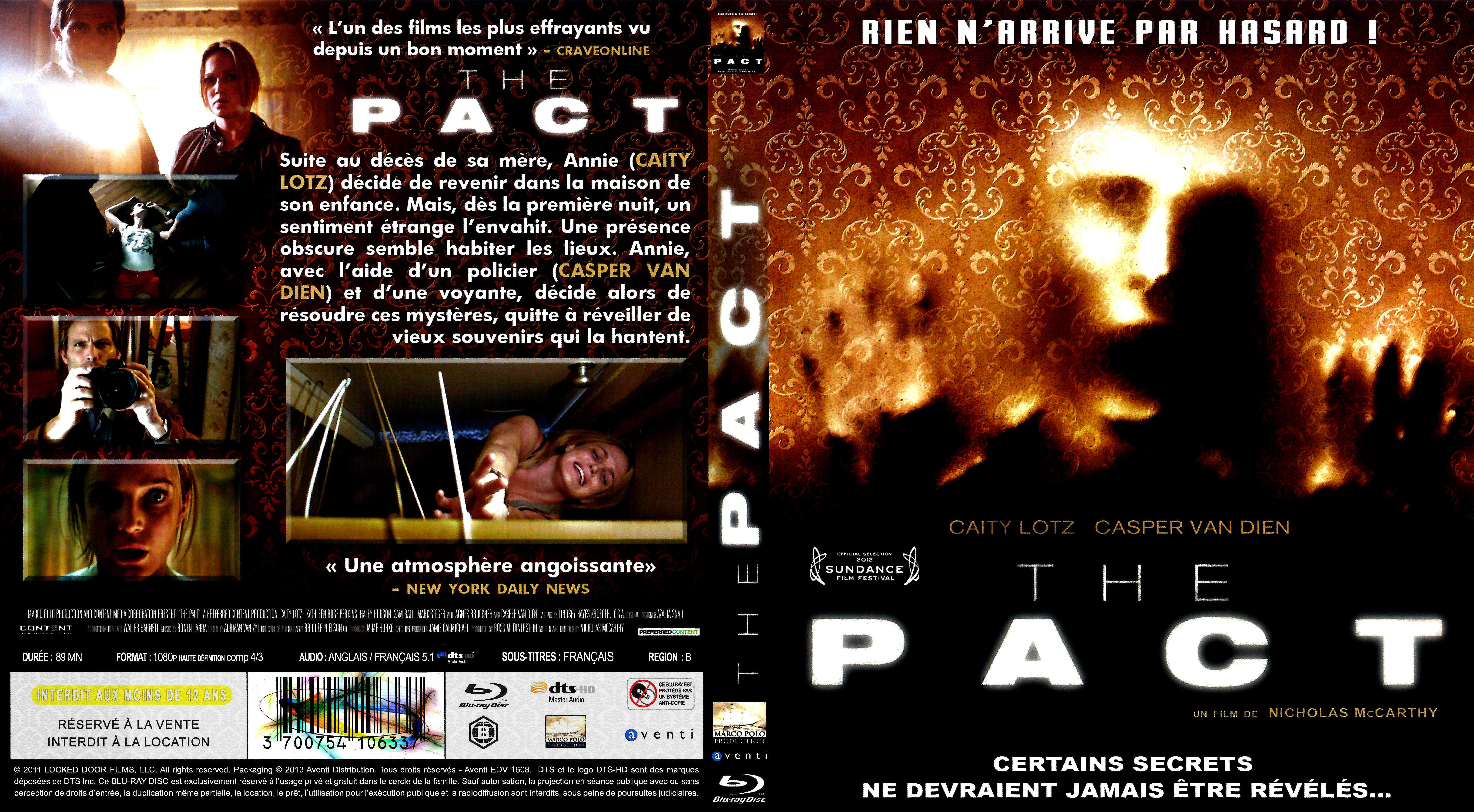 Jaquette DVD The pact (BLU-RAY) 
