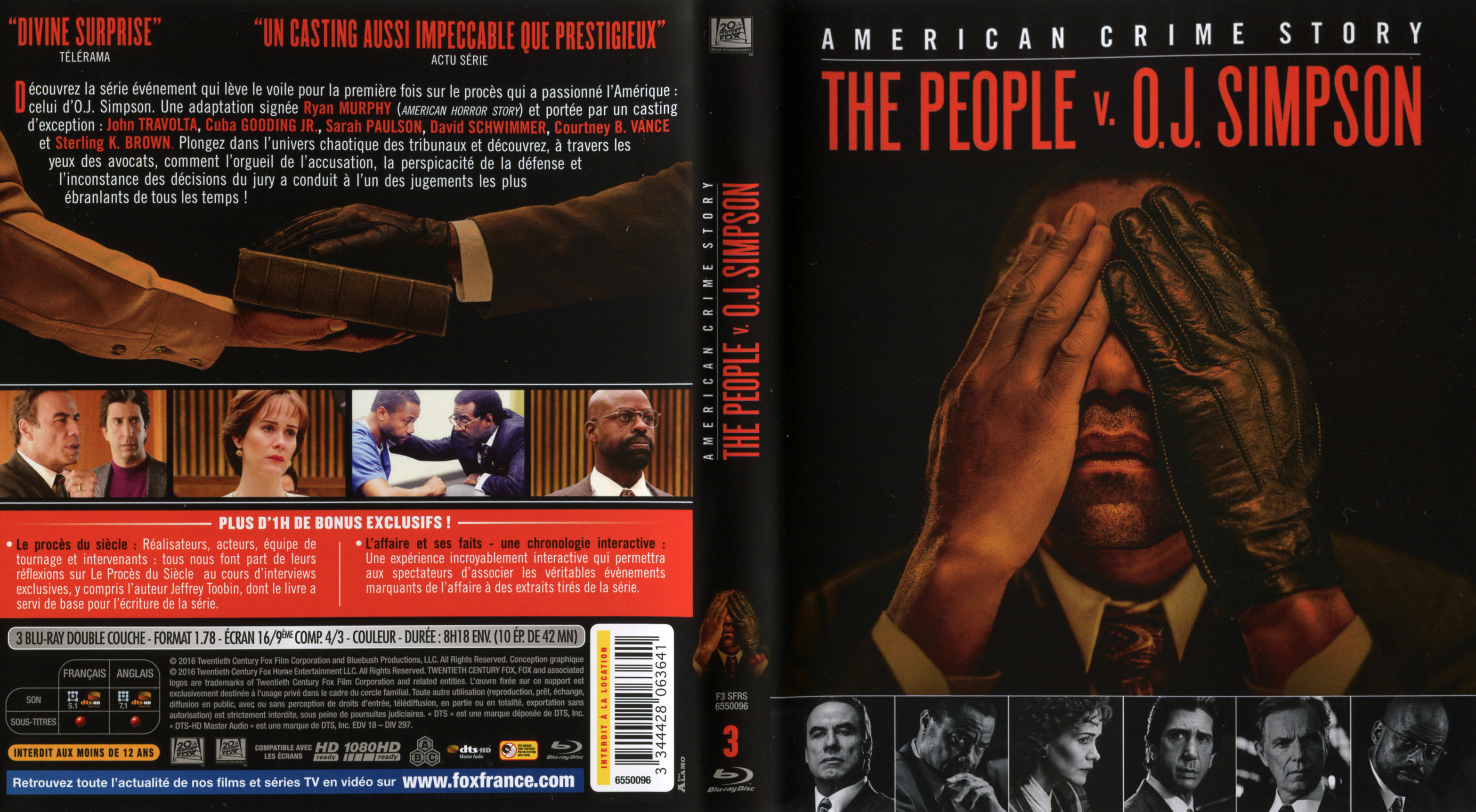 Jaquette DVD The people V OJ Simpson