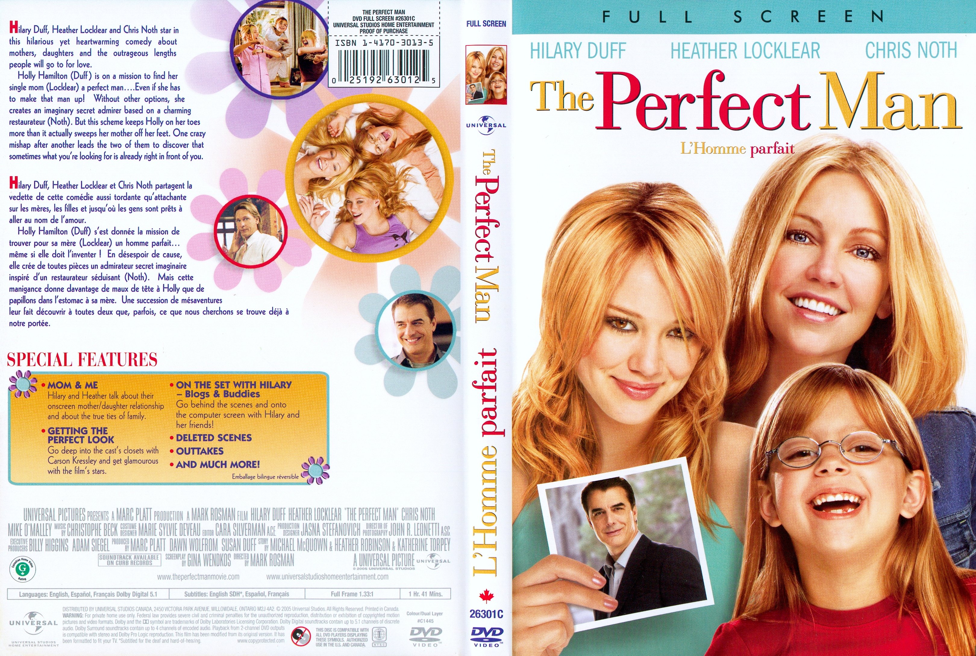 Jaquette DVD The perfect man