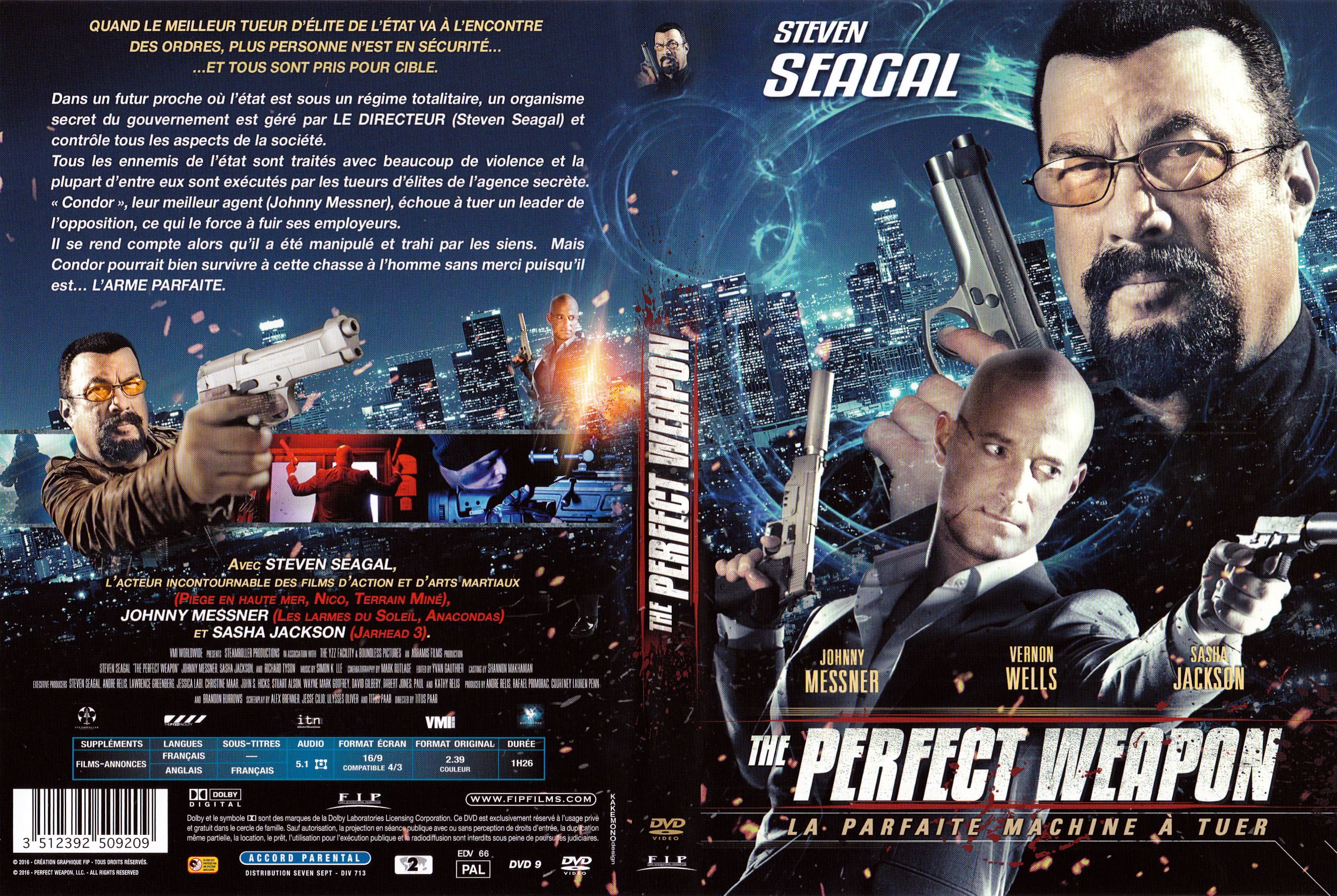 Jaquette DVD The perfect weapon