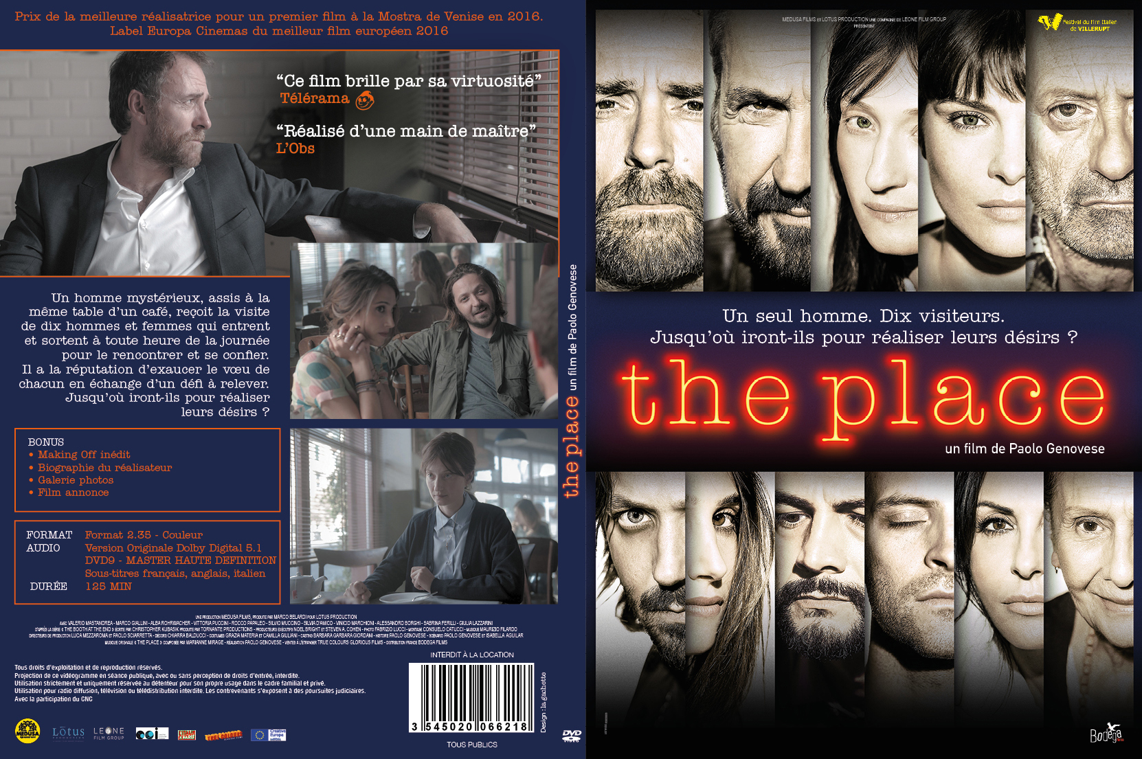 Jaquette DVD The place
