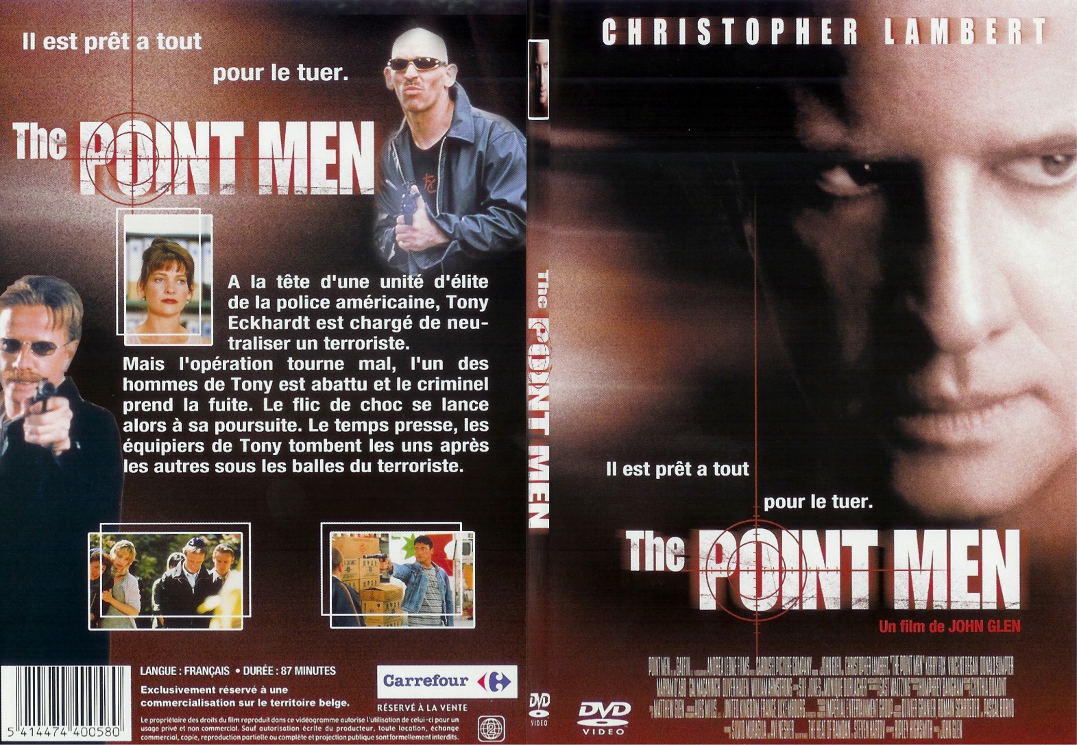 Jaquette DVD The point men - SLIM