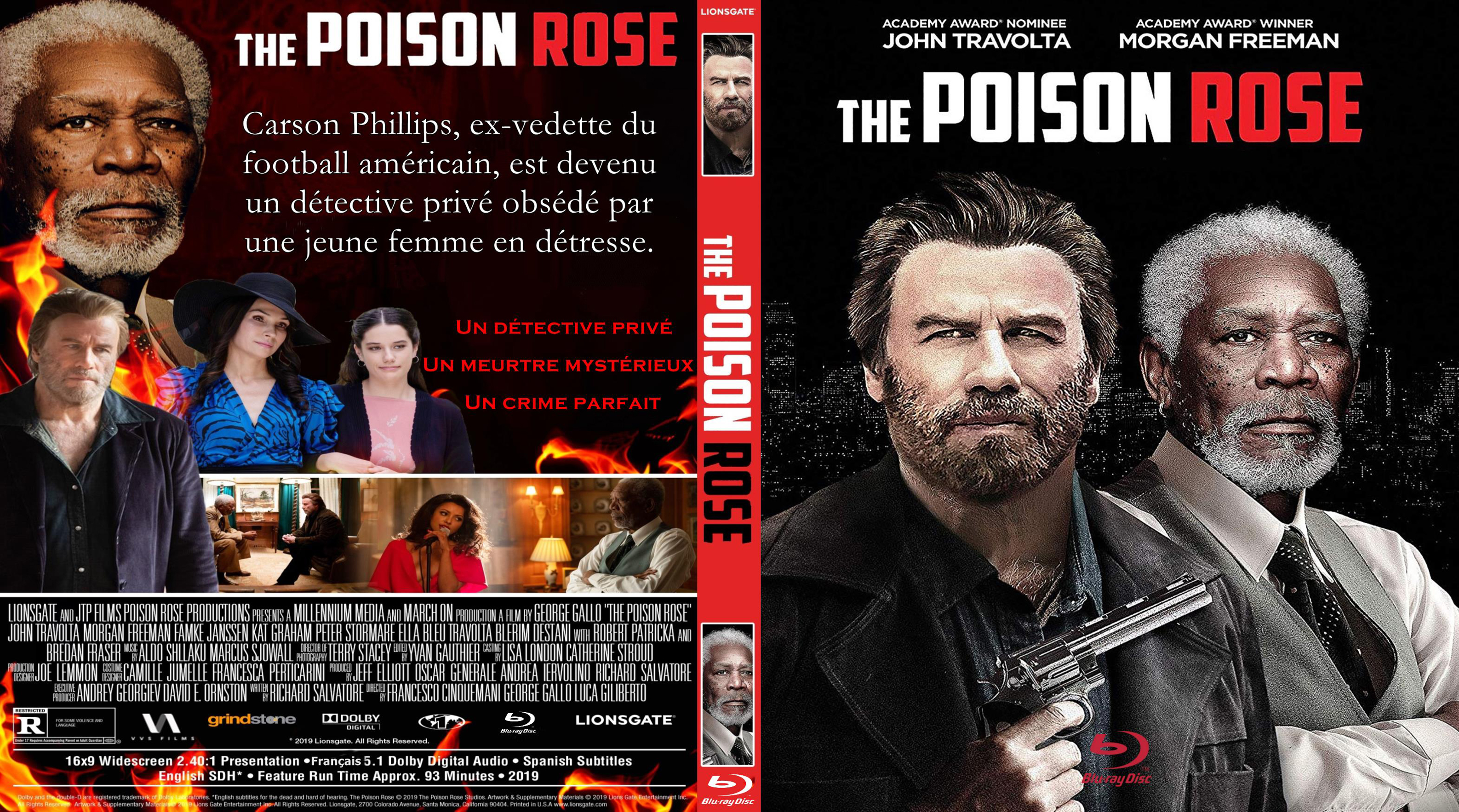 Jaquette DVD The poison rose custom (BLU-RAY)