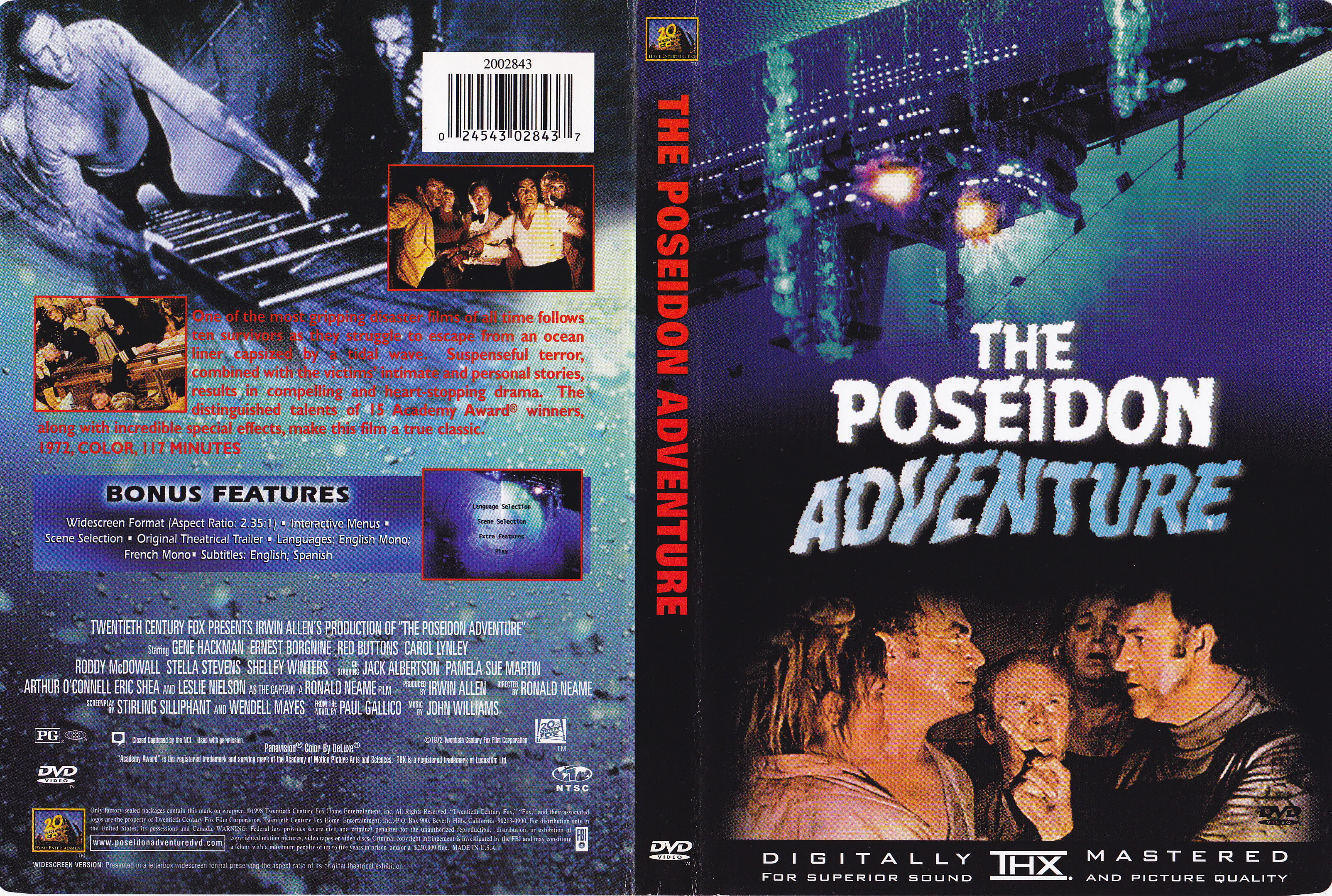 Jaquette DVD The poseidon adventure - L