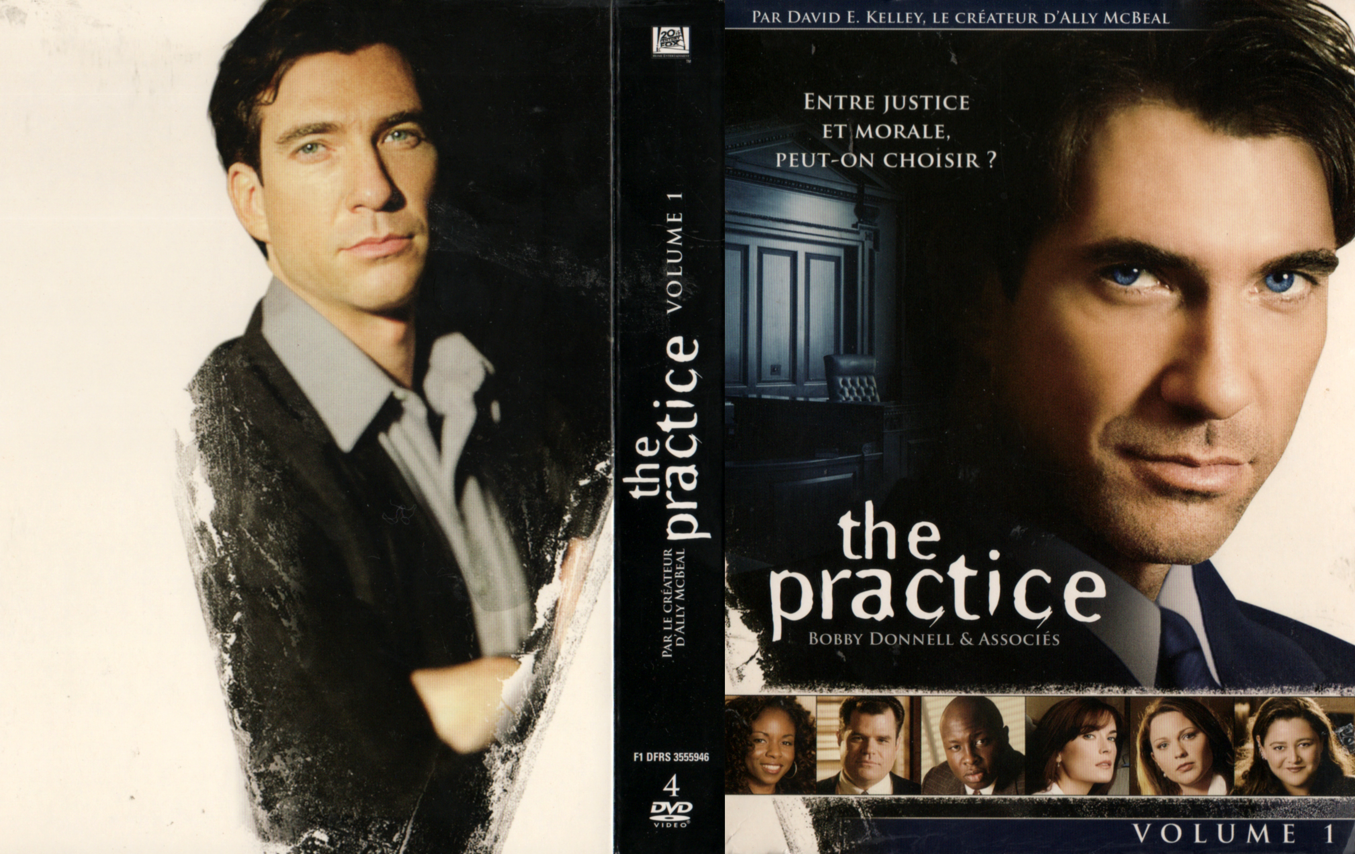 Jaquette DVD The practice vol 1 COFFRET v2