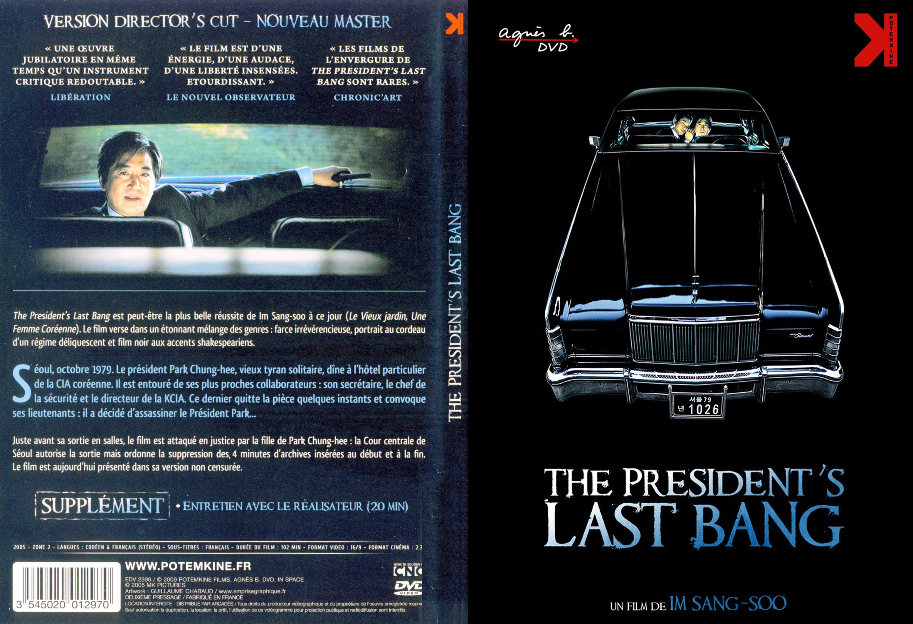 Jaquette DVD The president