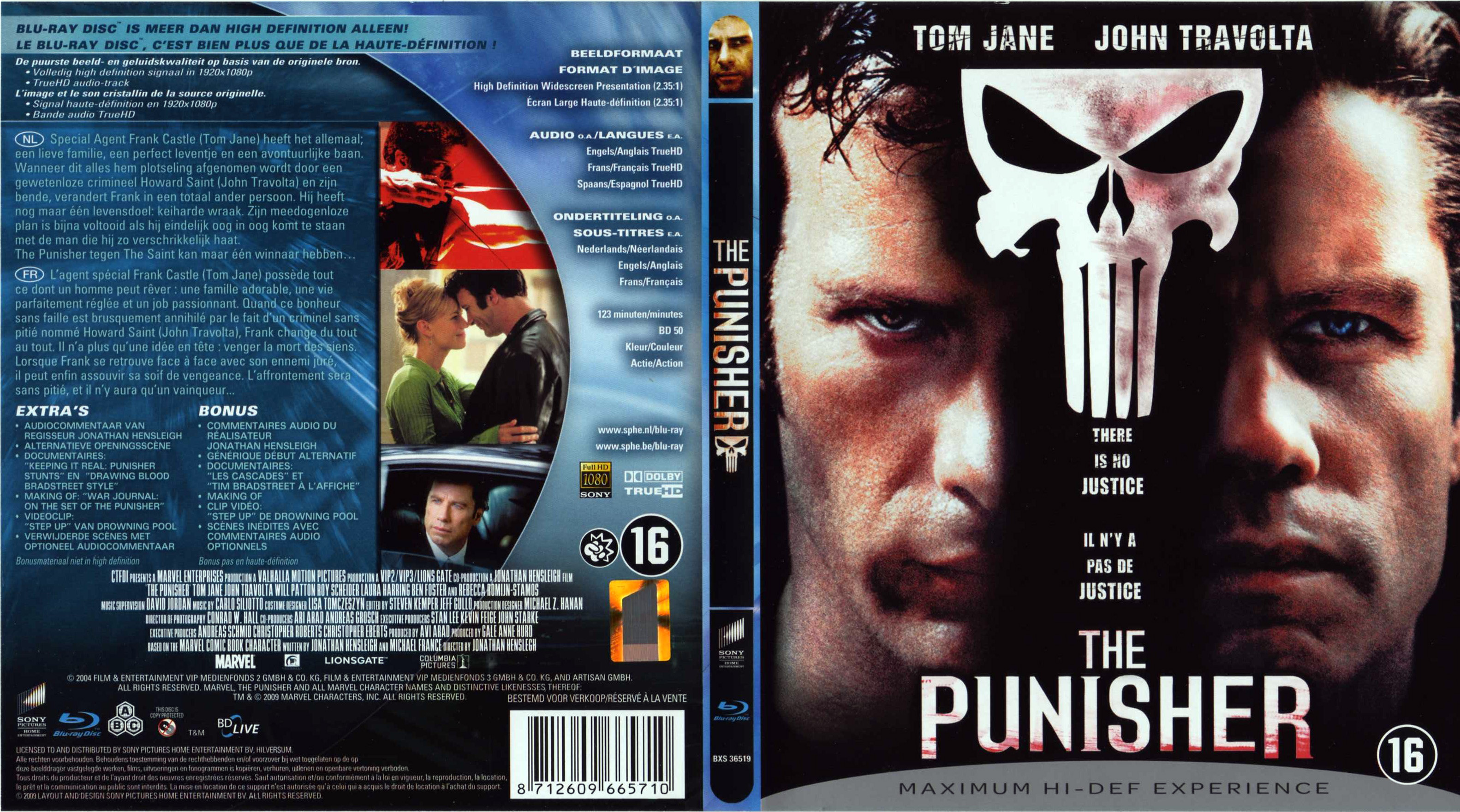 Jaquette DVD The punisher (BLU-RAY)