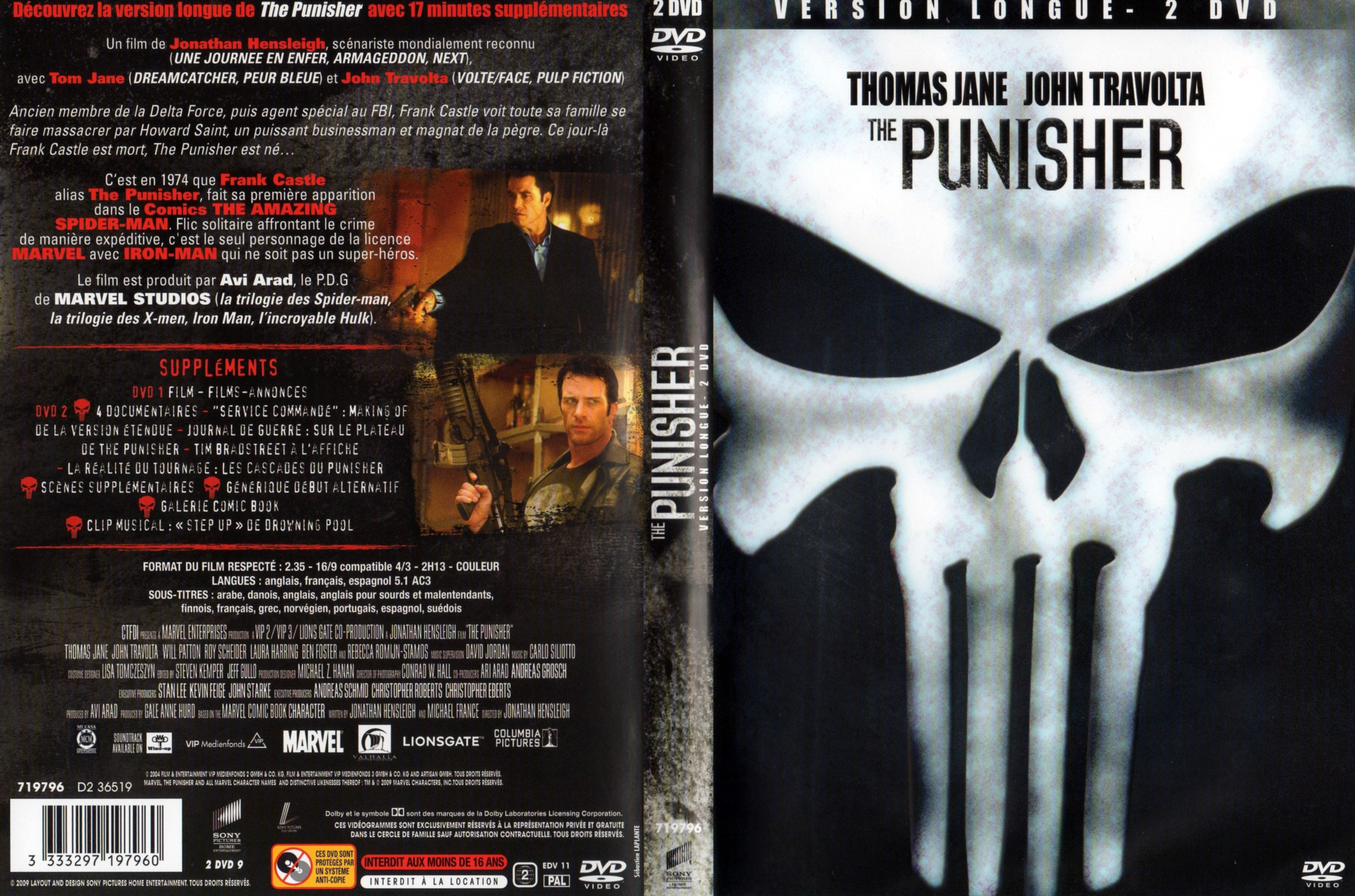 Jaquette DVD The punisher v3