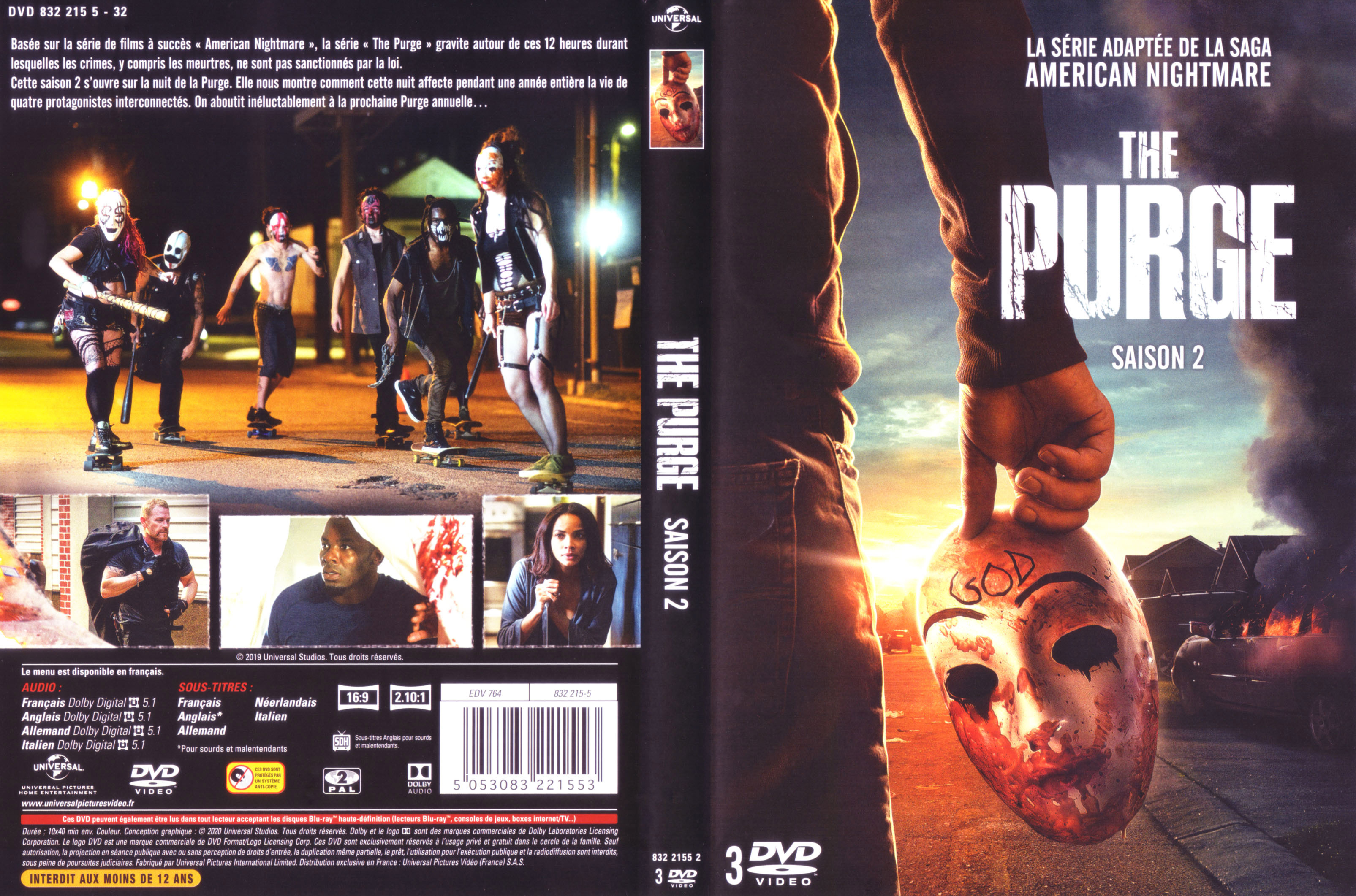 Jaquette DVD The purge Saison 2
