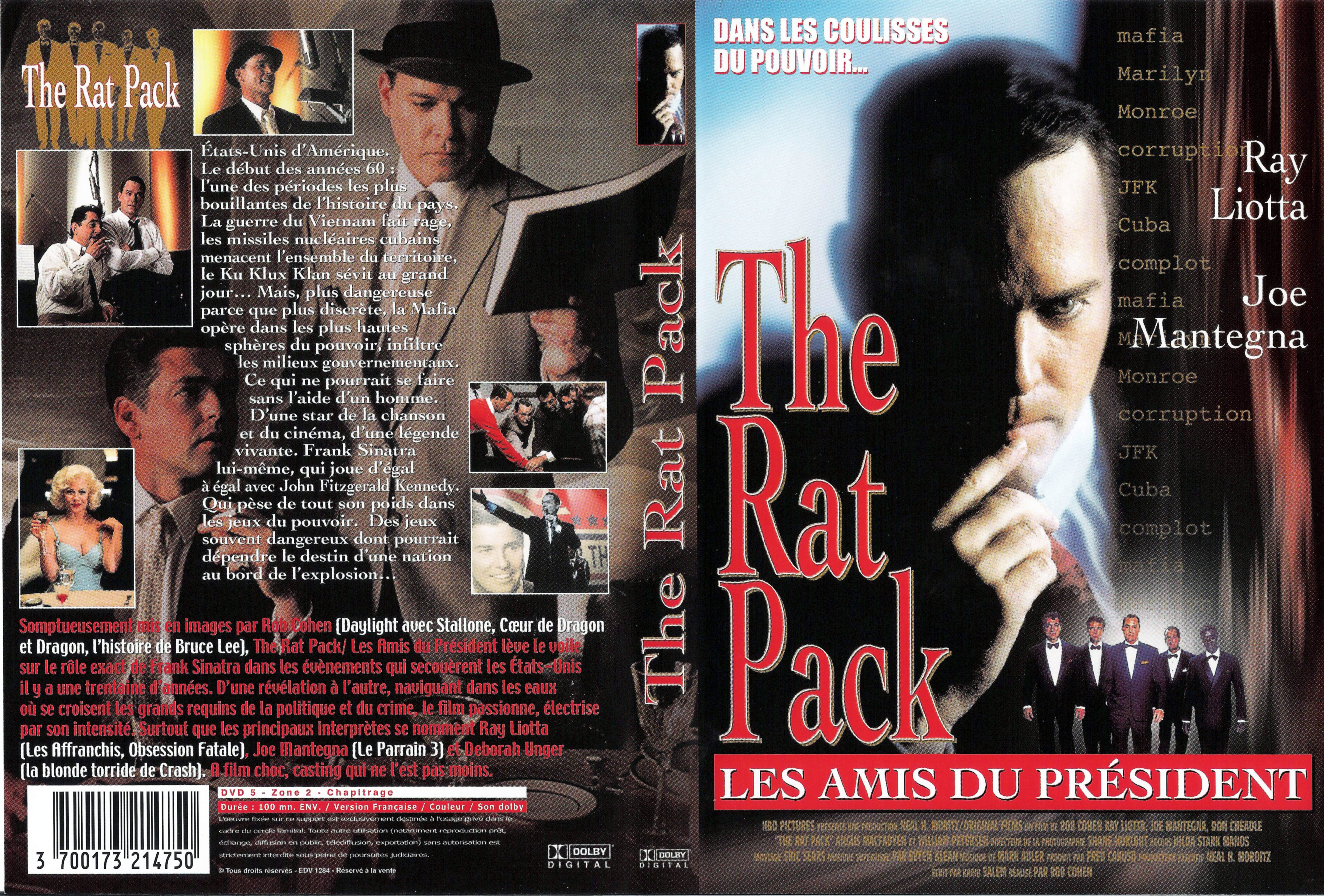 Jaquette DVD The rat pack