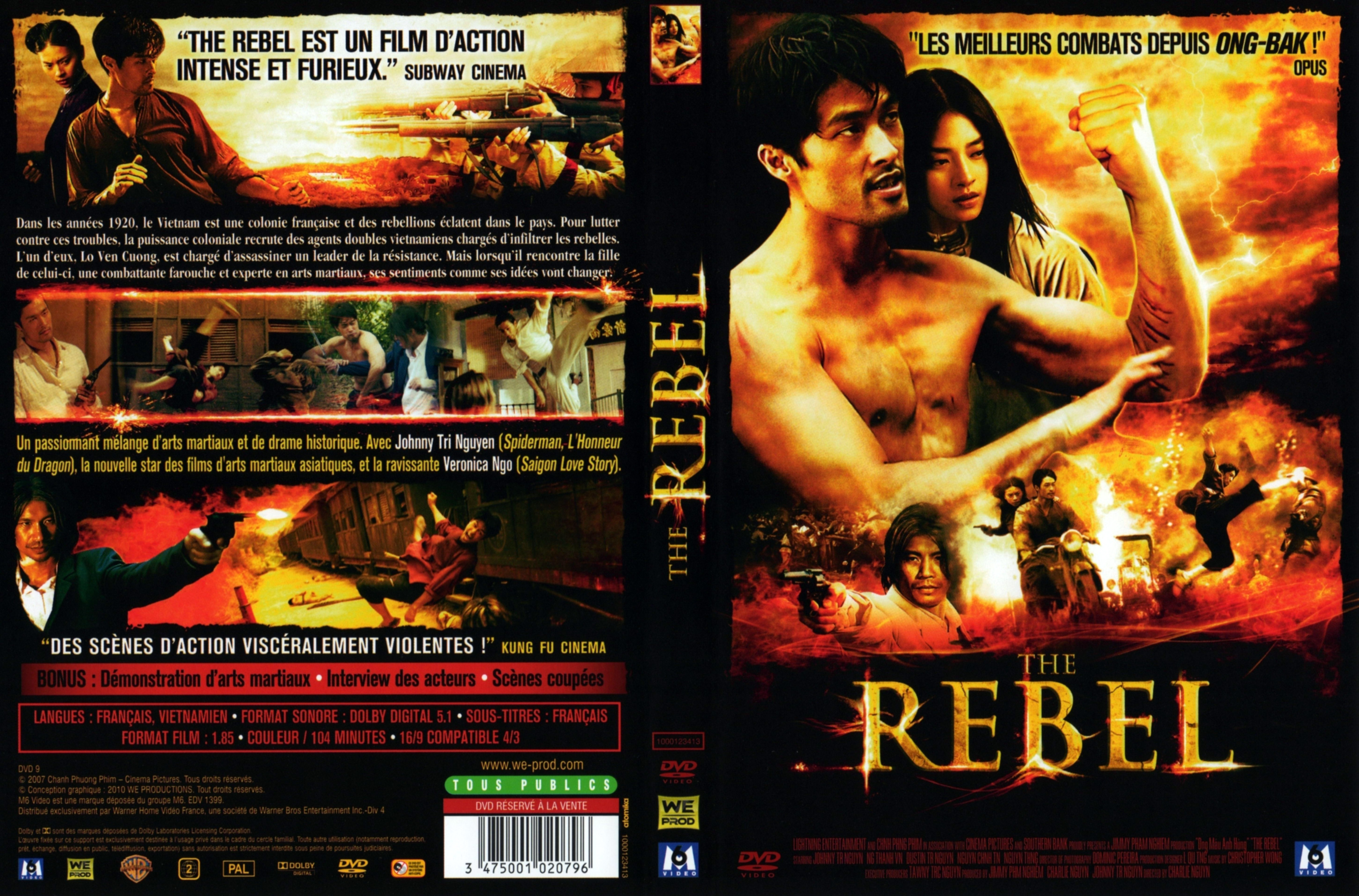 Jaquette DVD The rebel