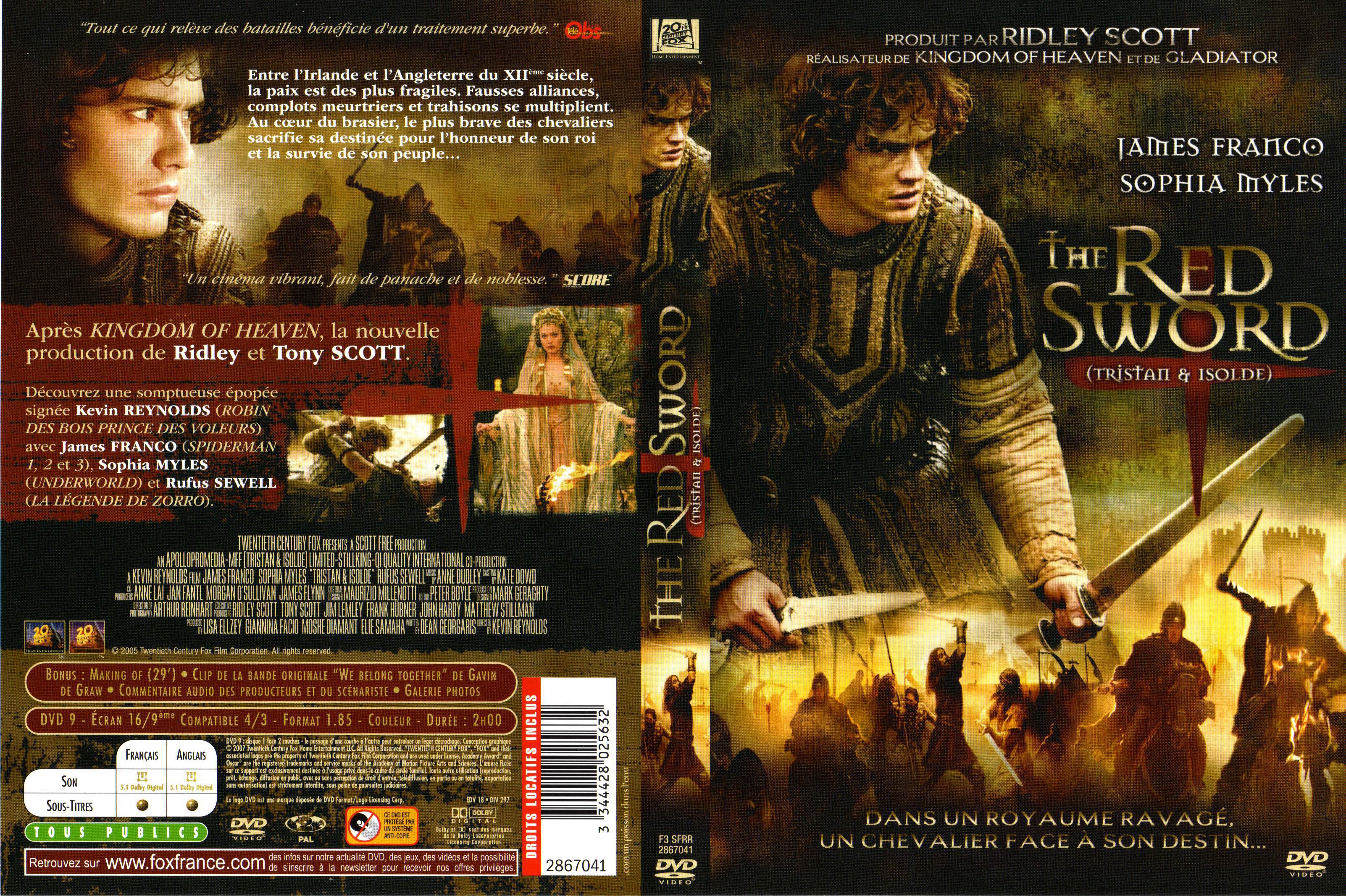 Jaquette DVD The red sword