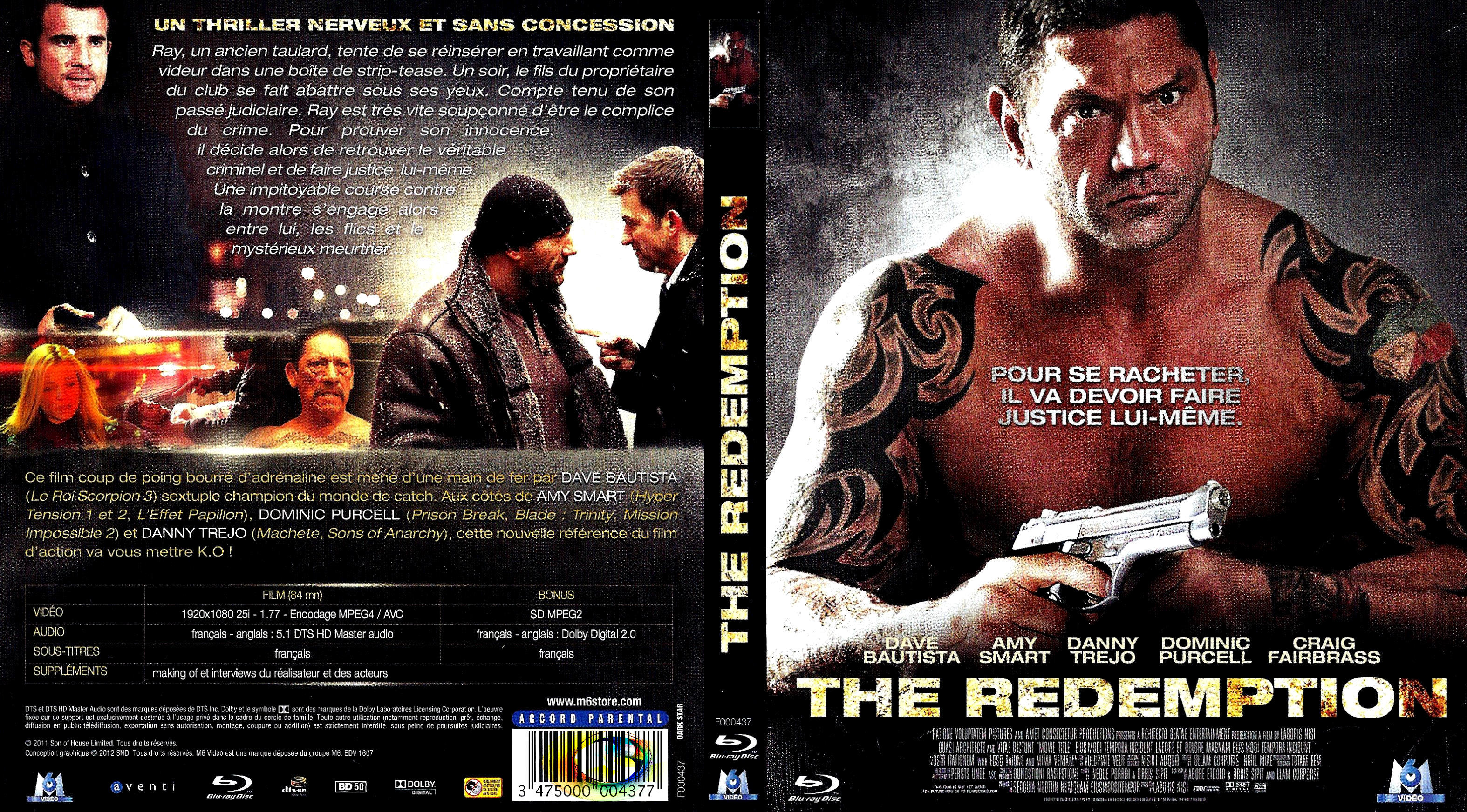 Jaquette DVD The redemption (BLU-RAY)