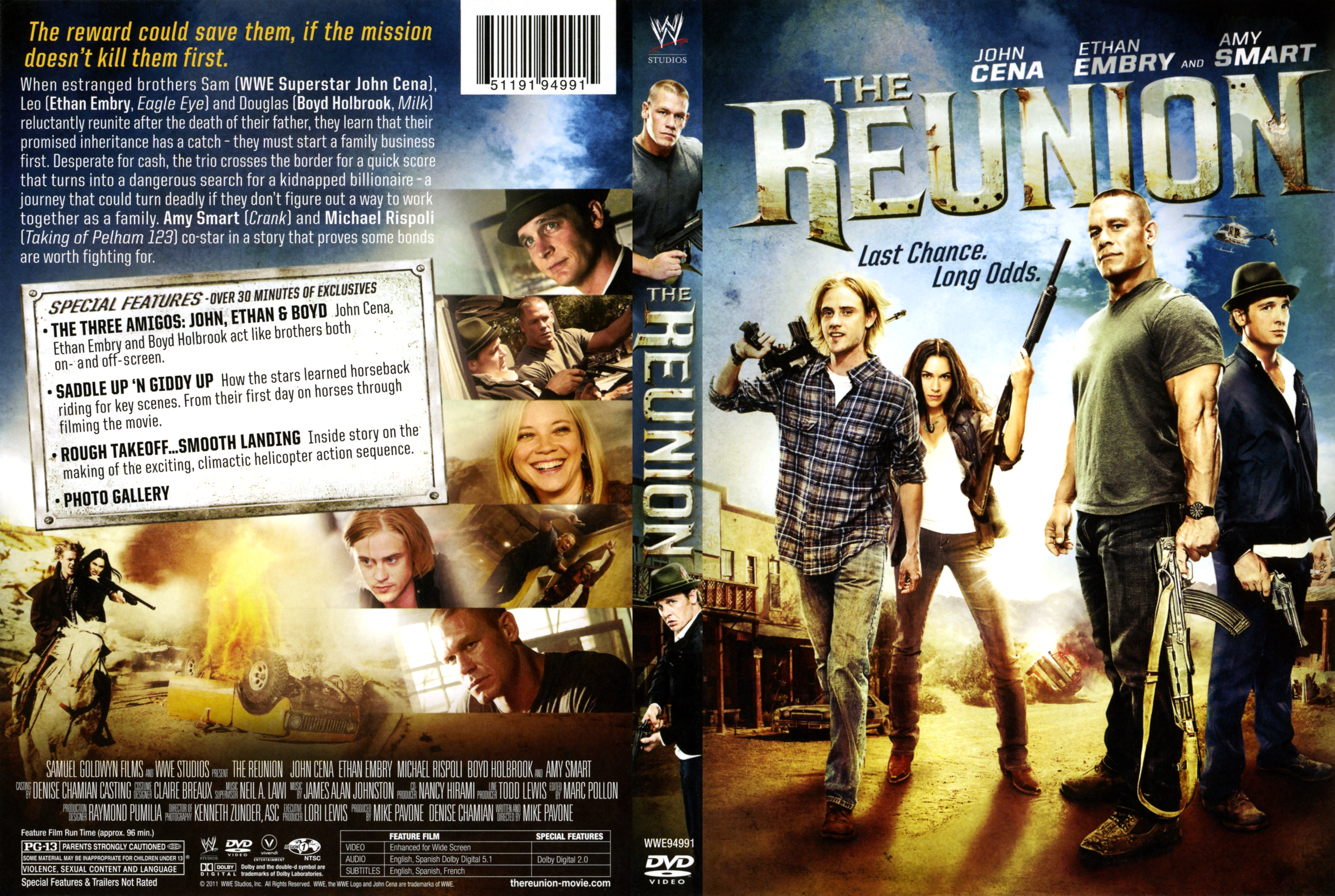 Jaquette DVD The reunion Zone 1