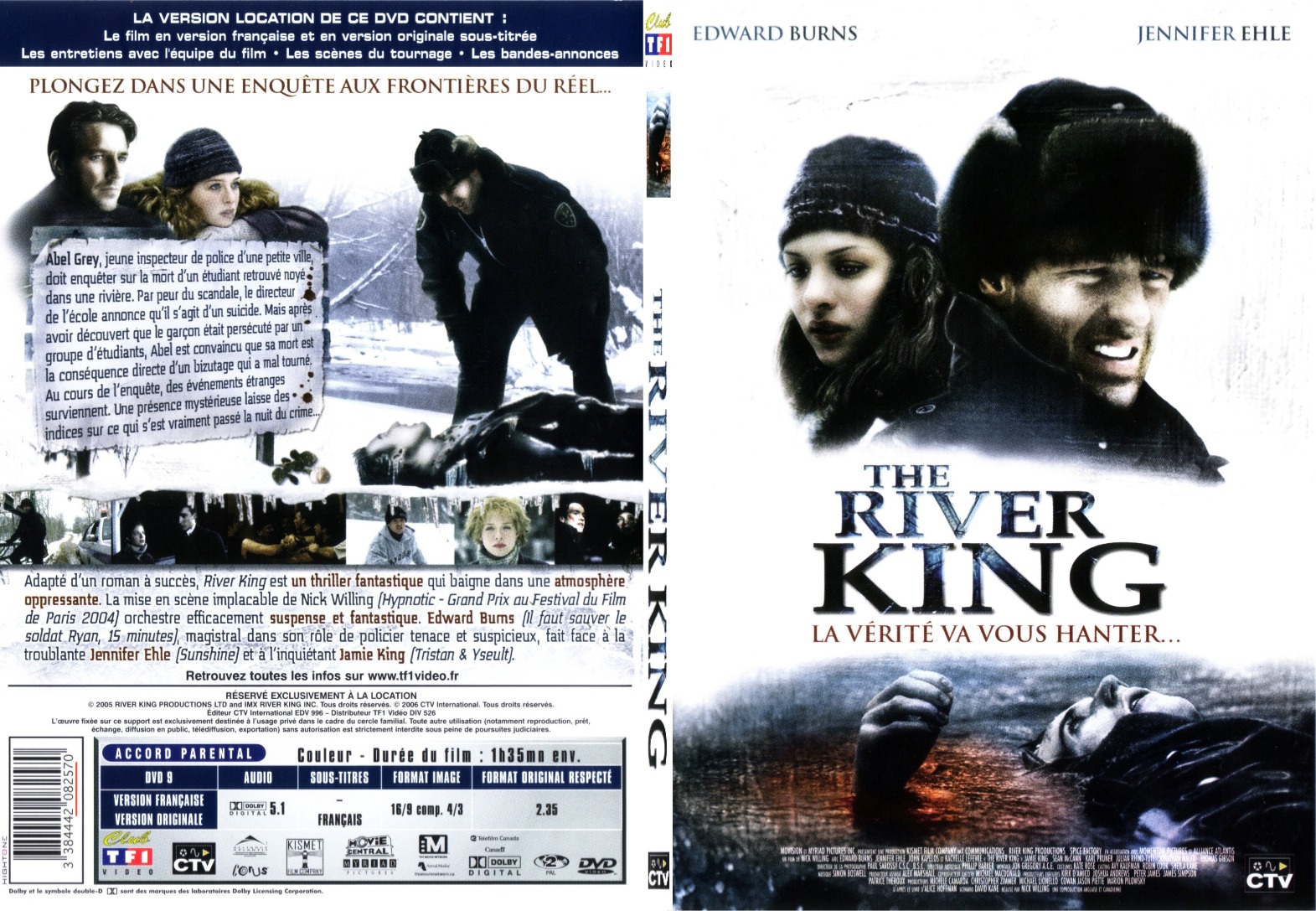 Jaquette DVD The river king - SLIM