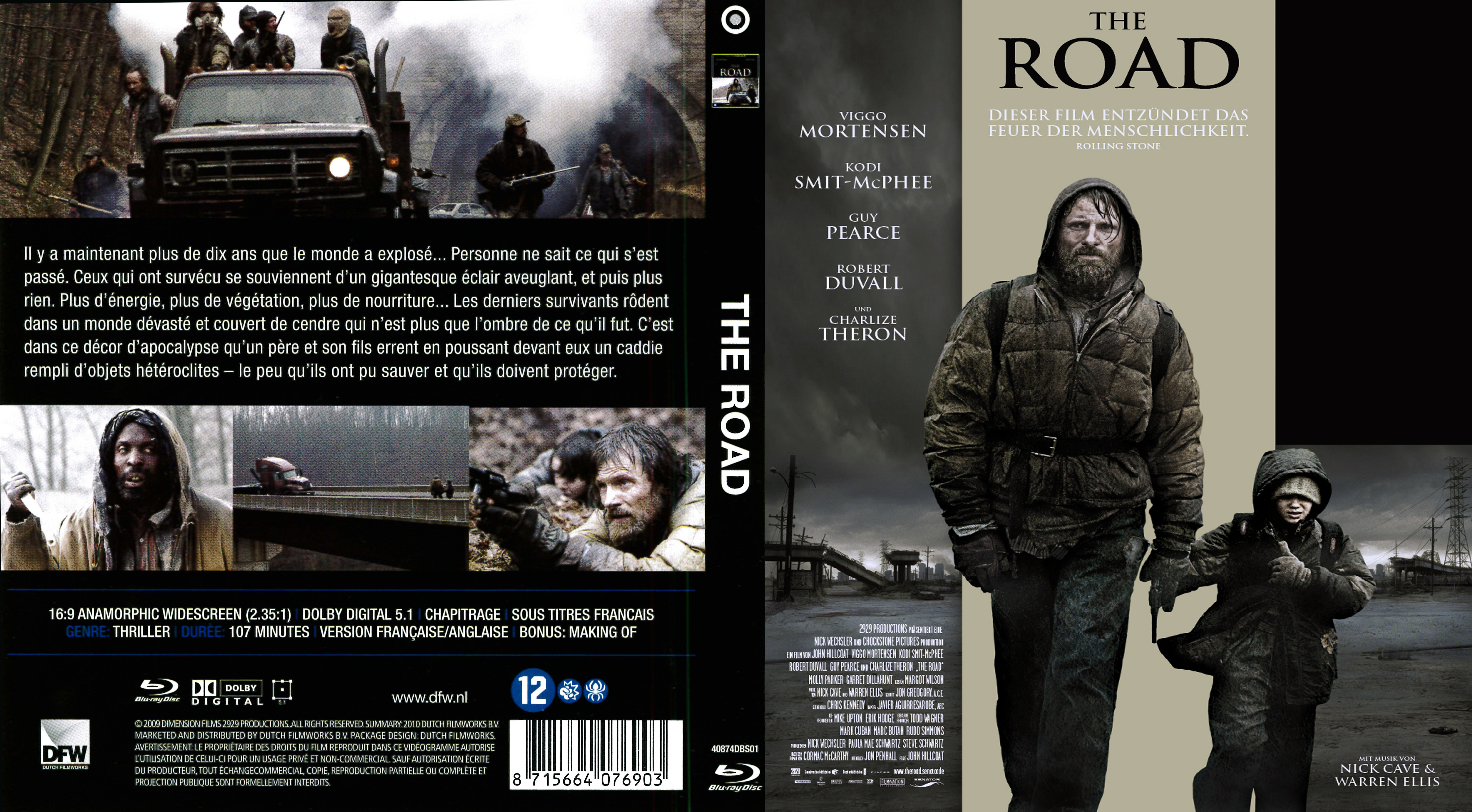 Jaquette DVD The road - La route custom (BLU-RAY)