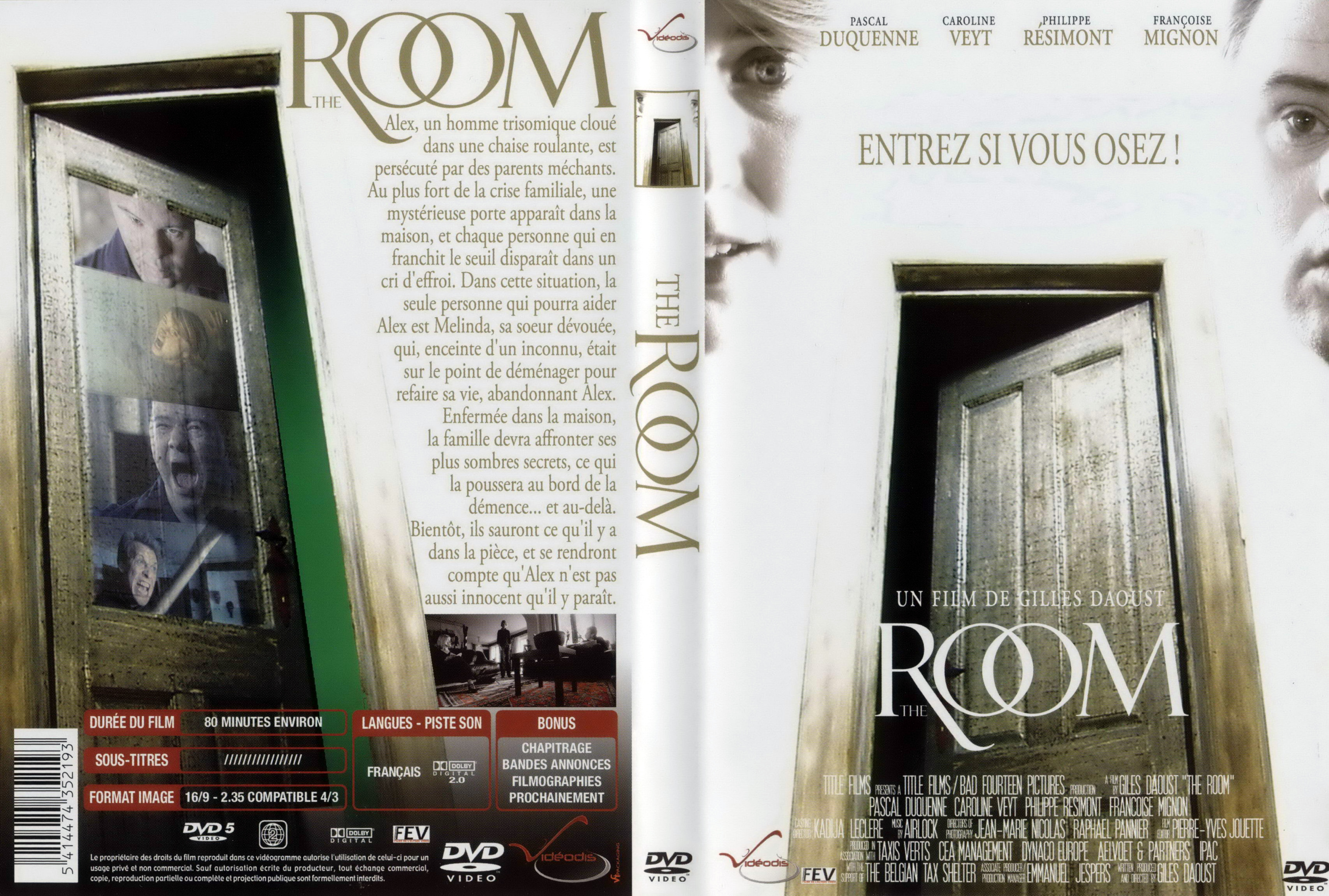 Jaquette DVD The room