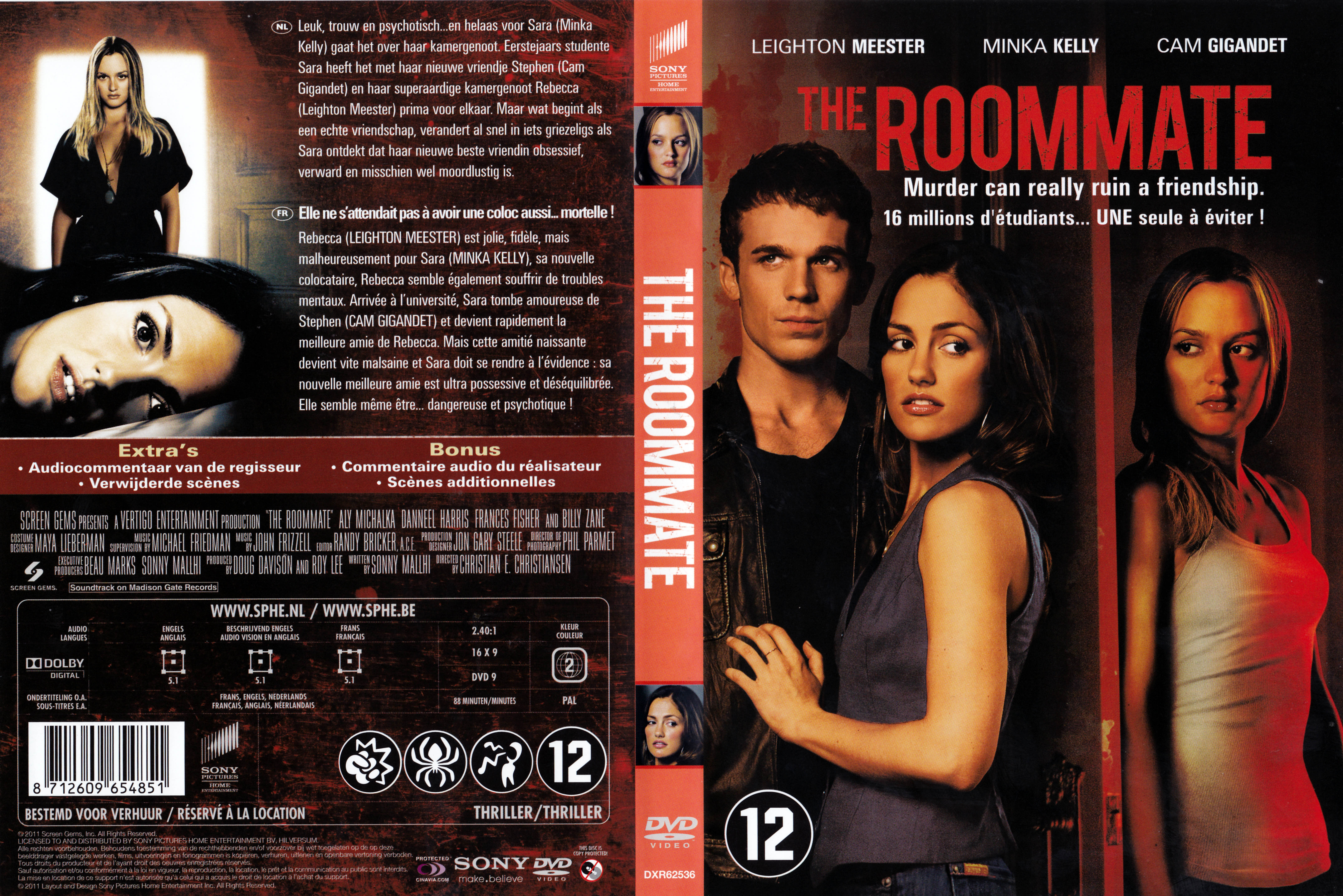 Jaquette DVD The roommate