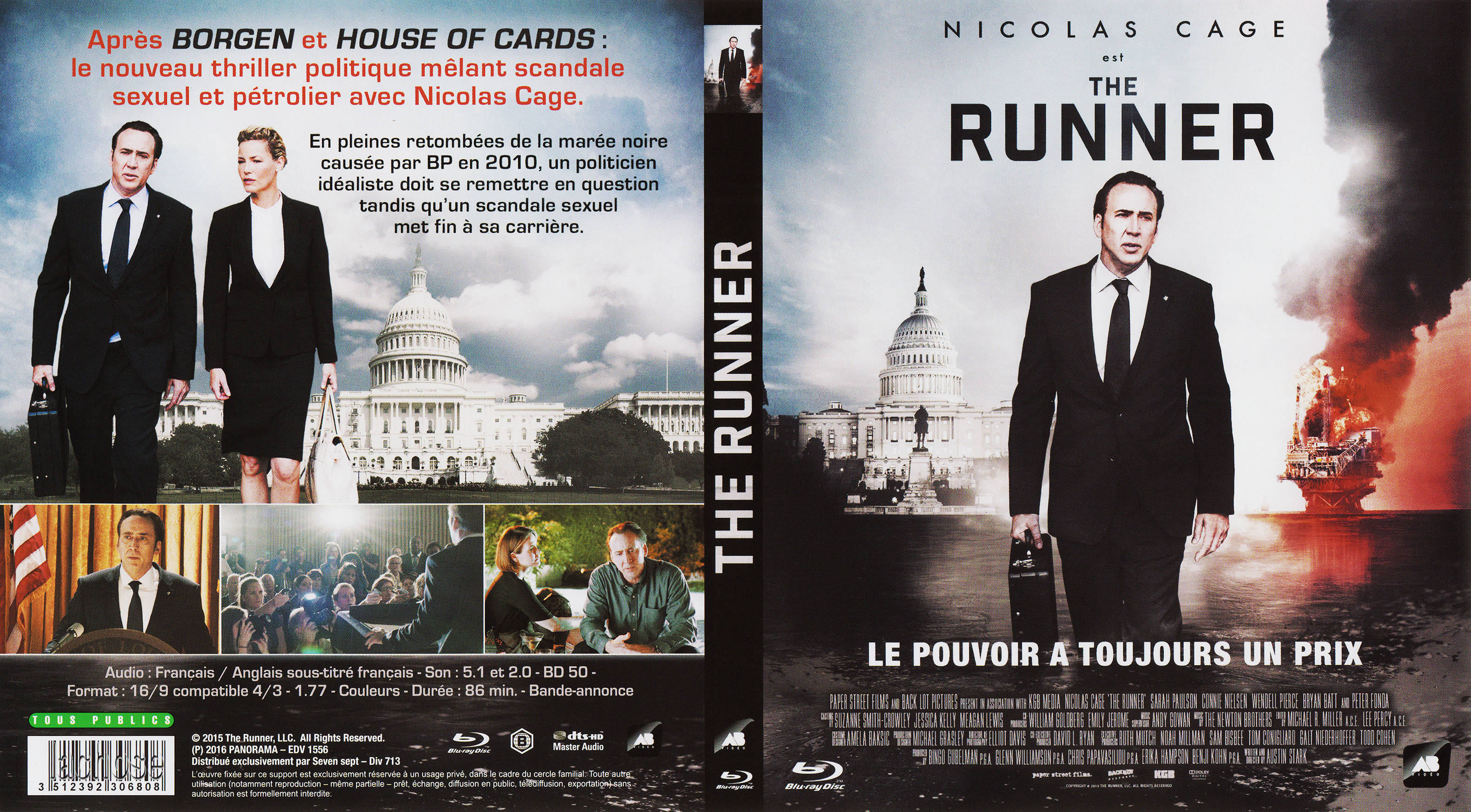 Jaquette DVD The runner (BLU-RAY)