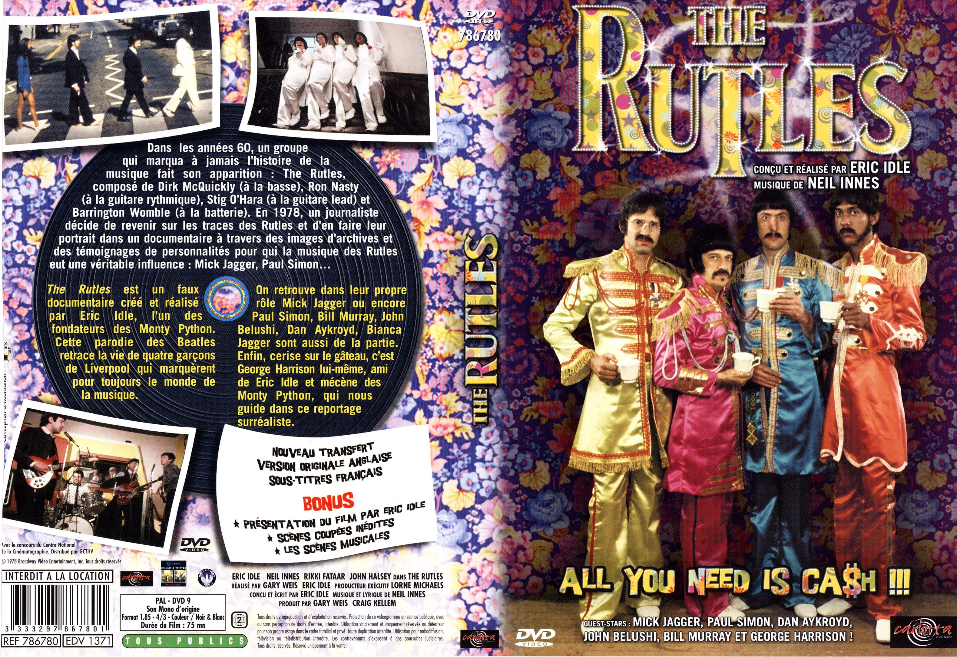 Jaquette DVD The rutles