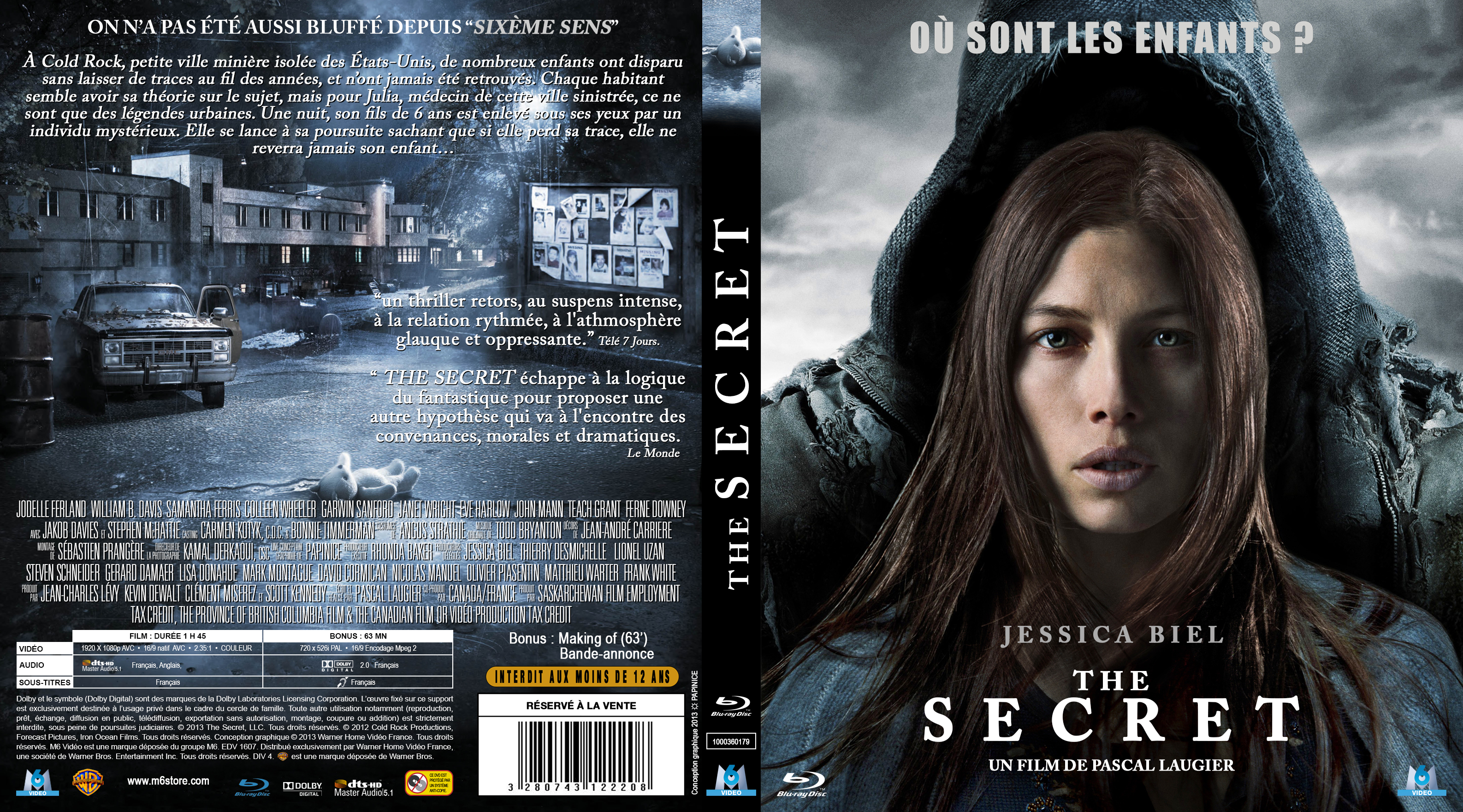 Jaquette DVD The secret custom (BLU-RAY)