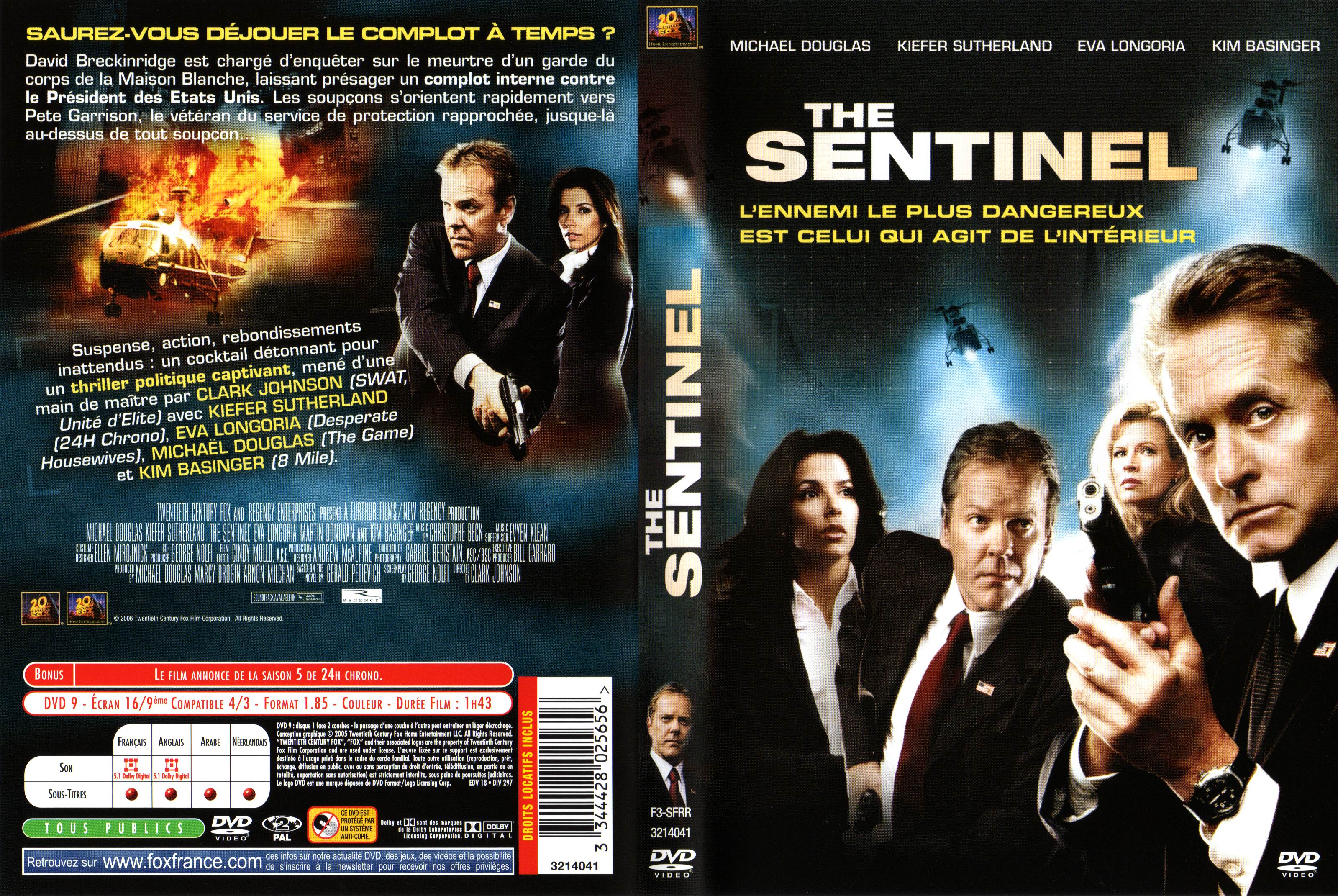 Jaquette DVD The sentinel