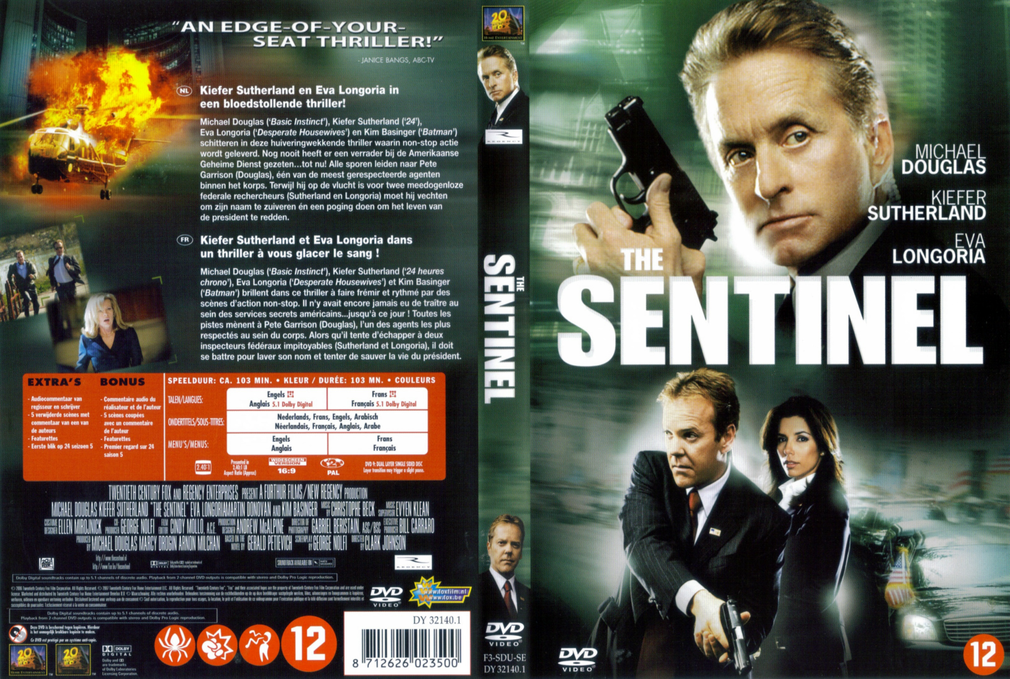 Jaquette DVD The sentinel v2