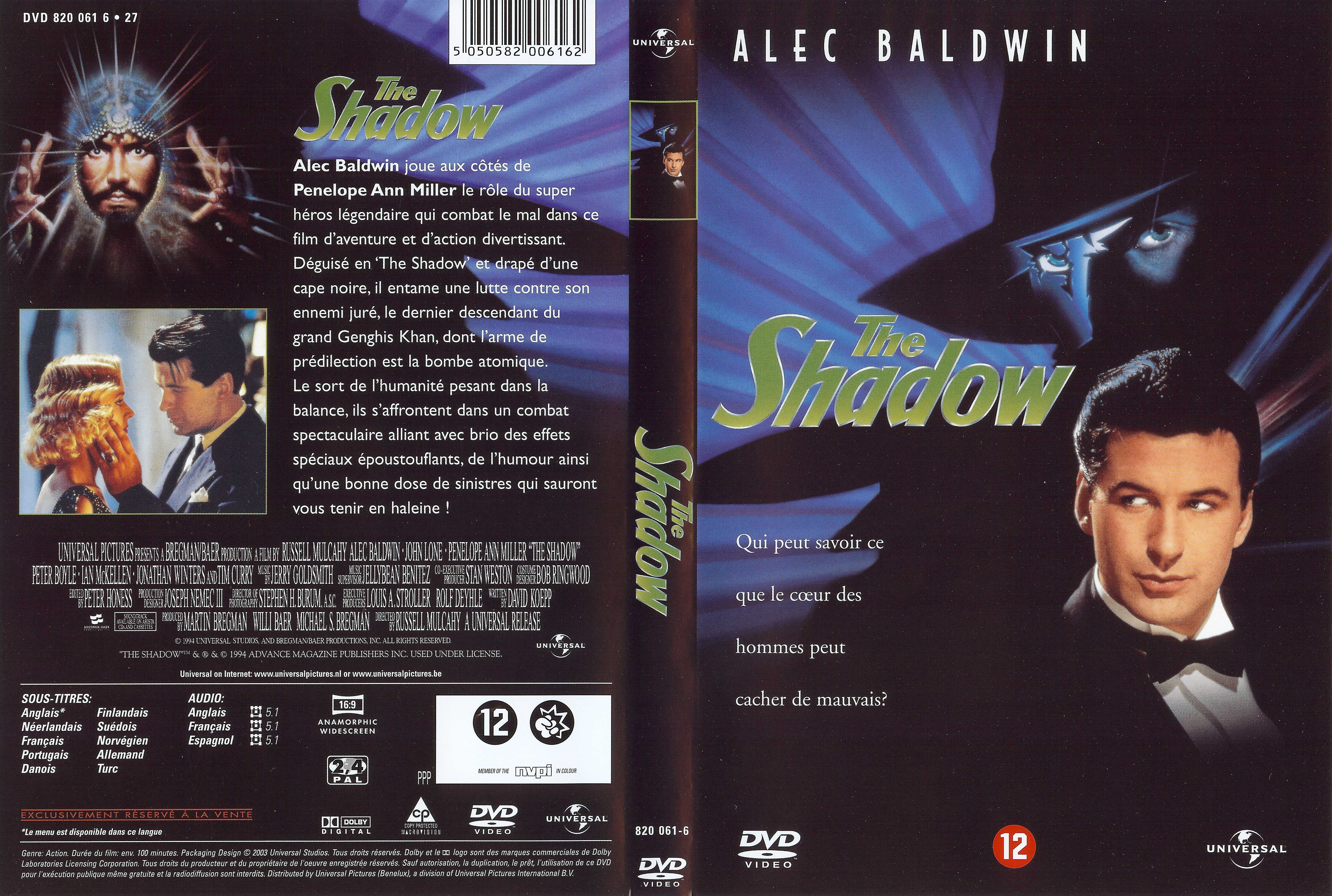 Jaquette DVD The shadow