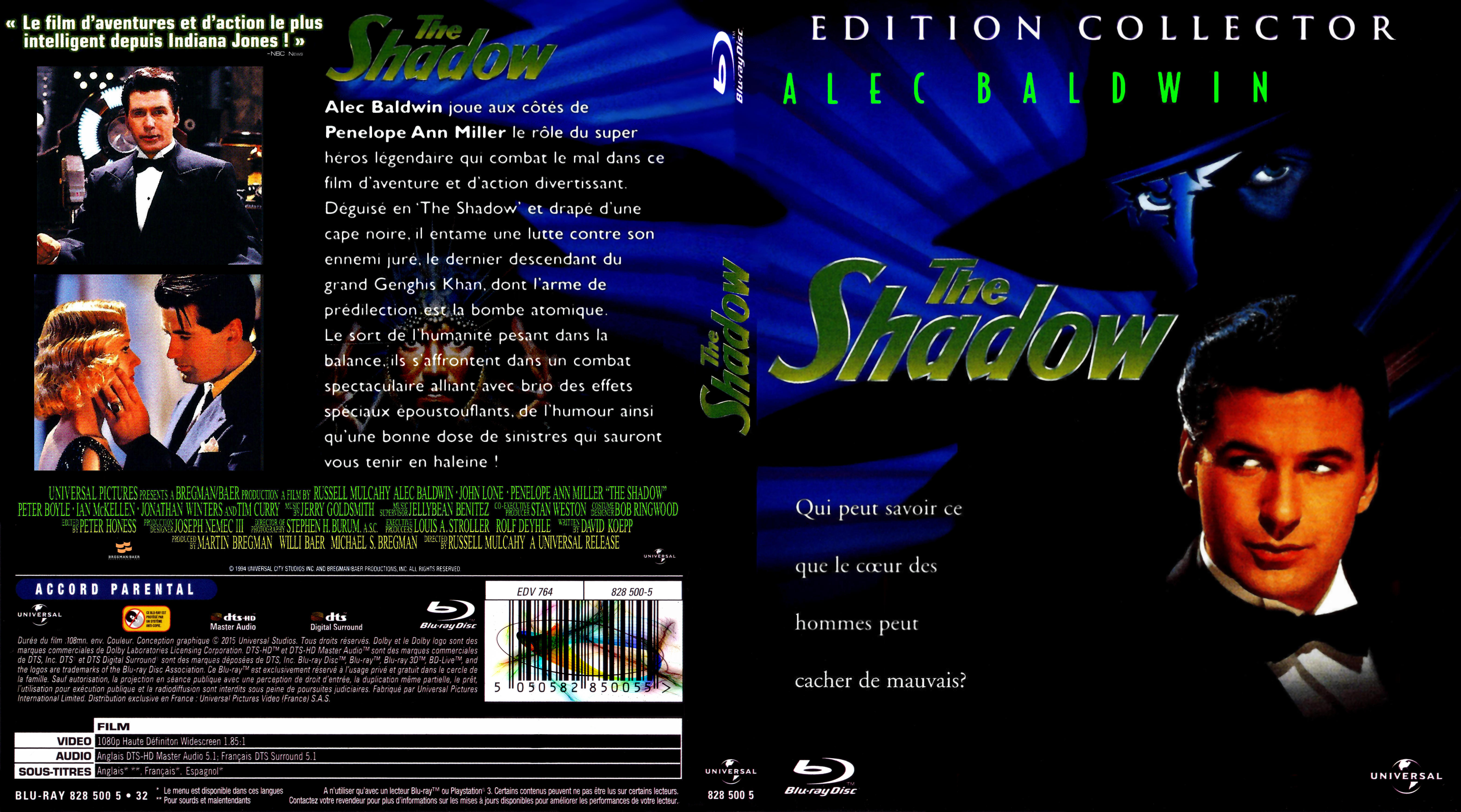 Jaquette DVD The shadow custom (BLU-RAY)