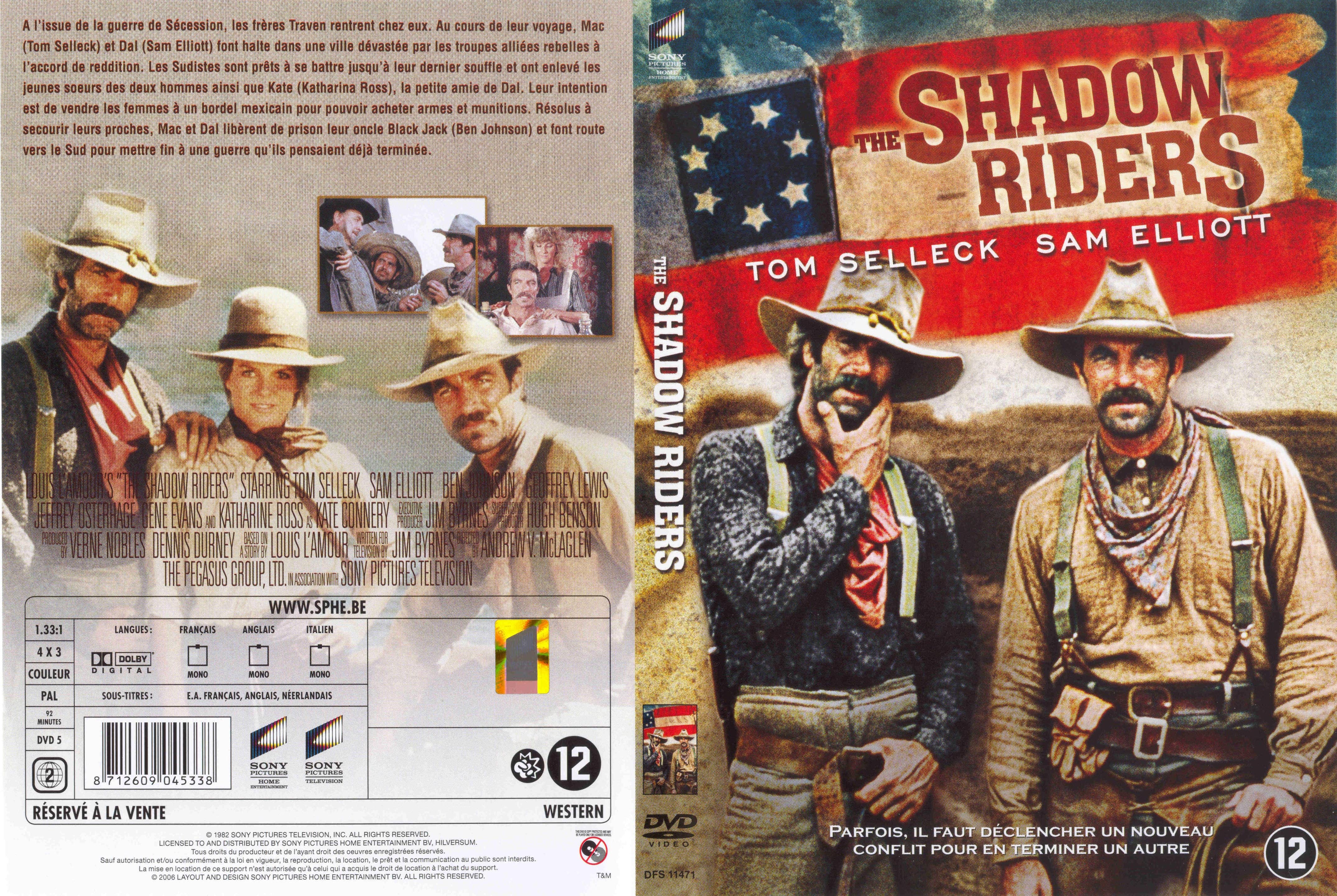 Jaquette DVD The shadow riders v2