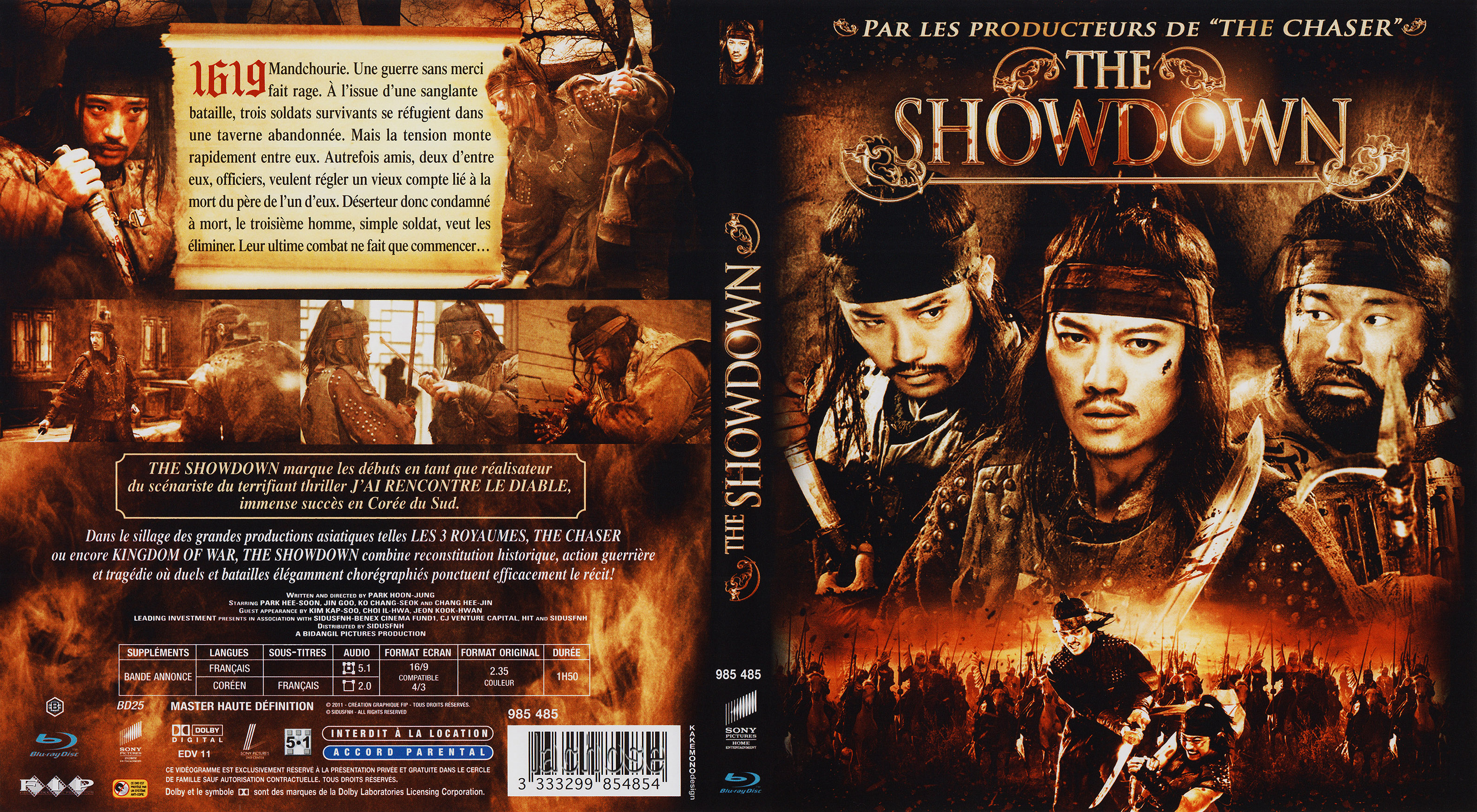 Jaquette DVD The showdown (BLU-RAY)