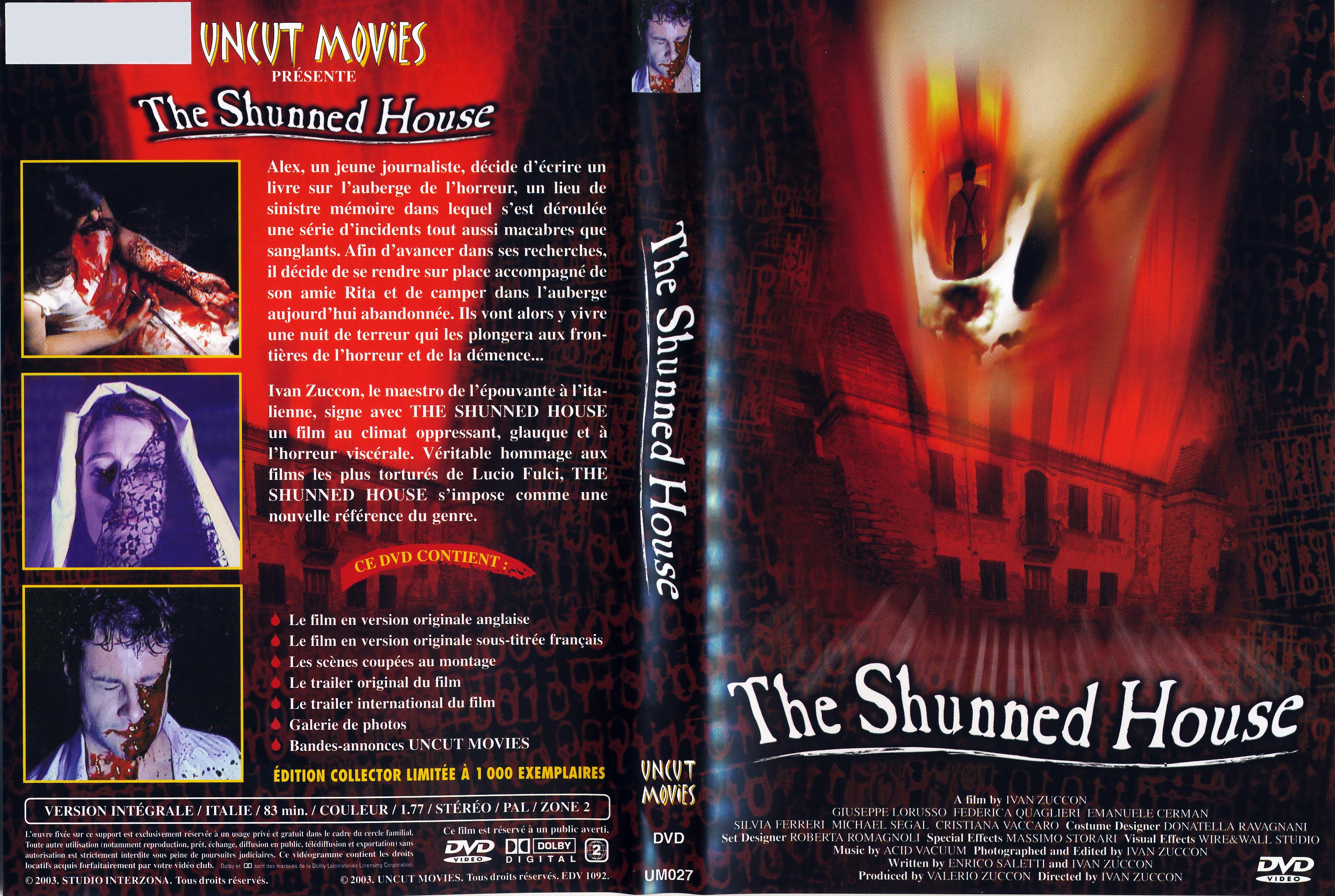 Jaquette DVD The shunned house