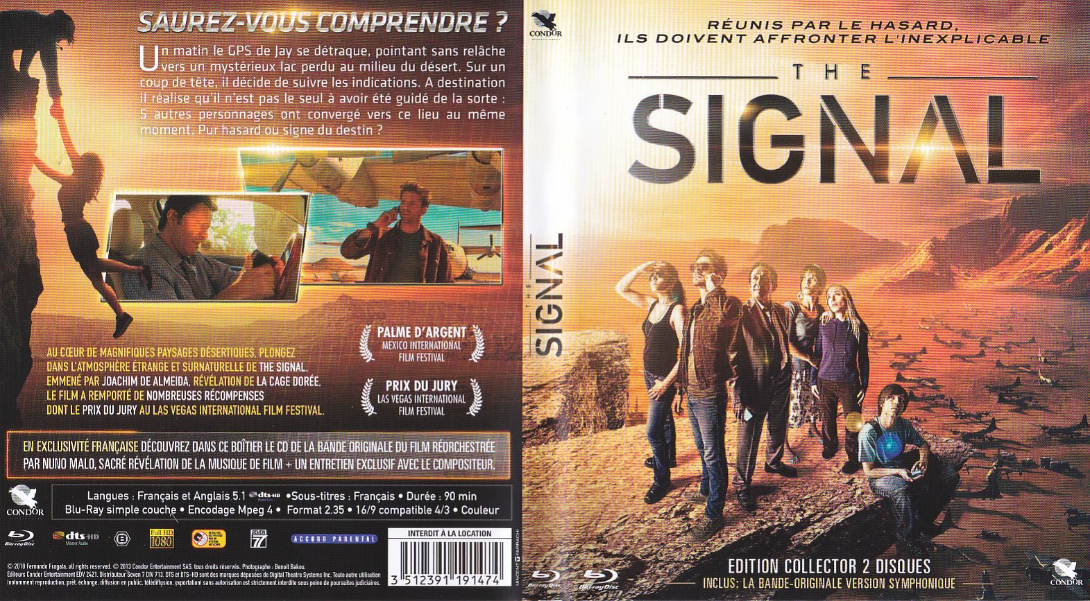 Jaquette DVD The signal (2010) (BLU-RAY)