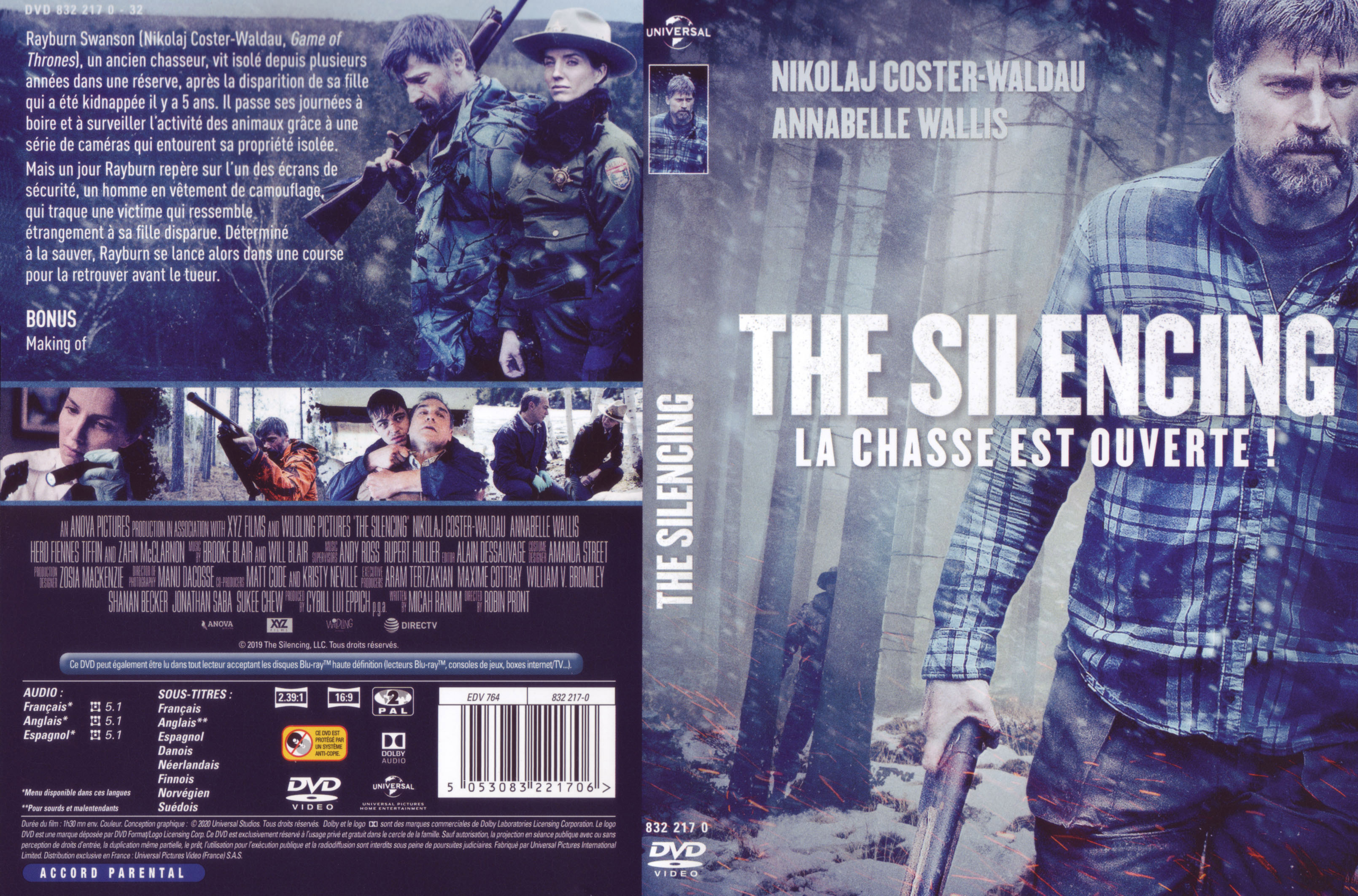 Jaquette DVD The silencing
