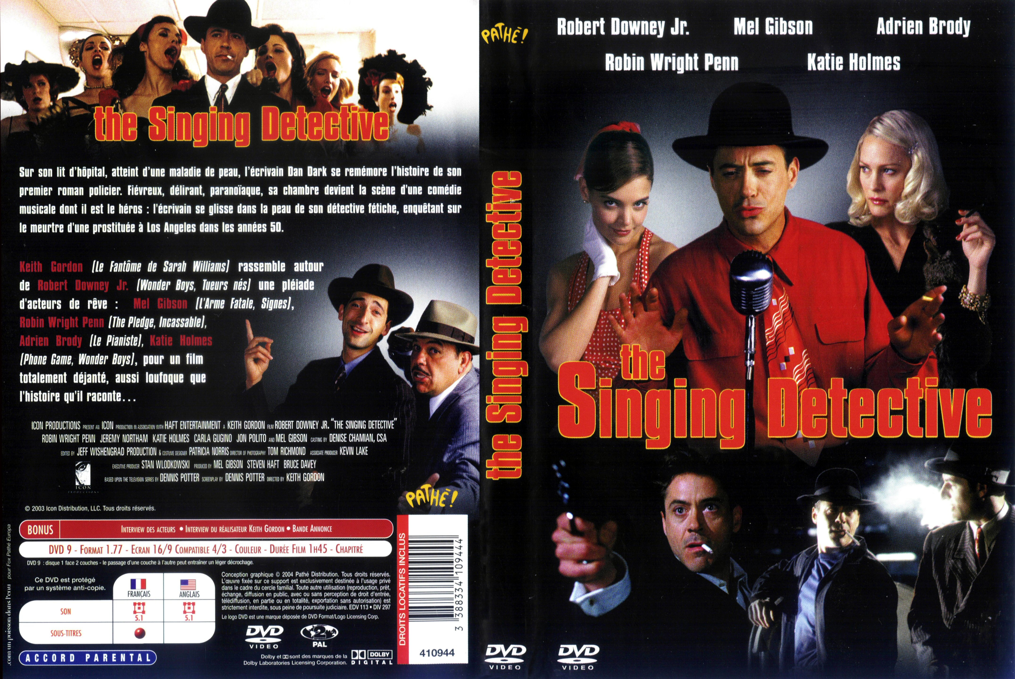 Jaquette DVD The singing detective