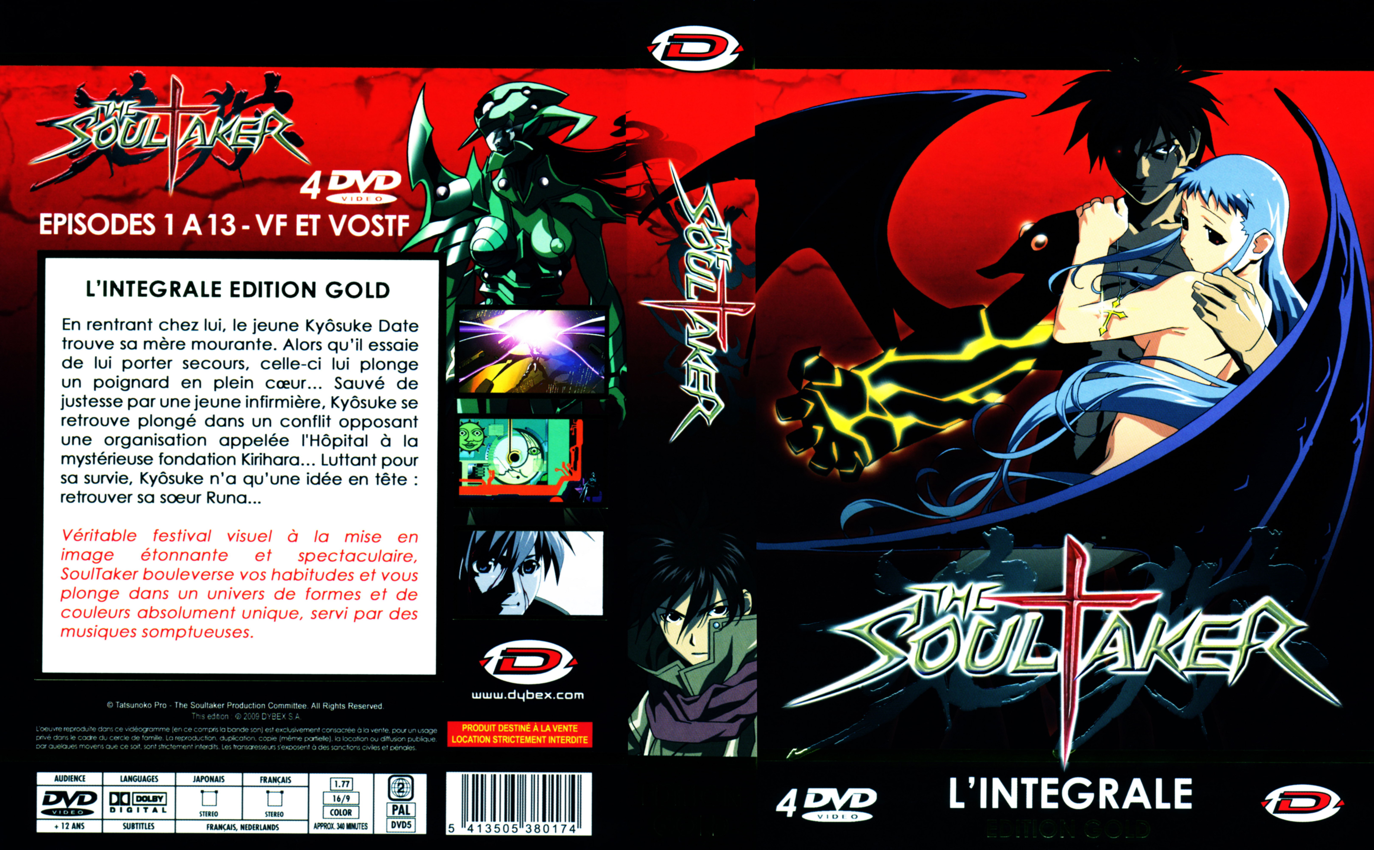 Jaquette DVD The soultaker COFFRET