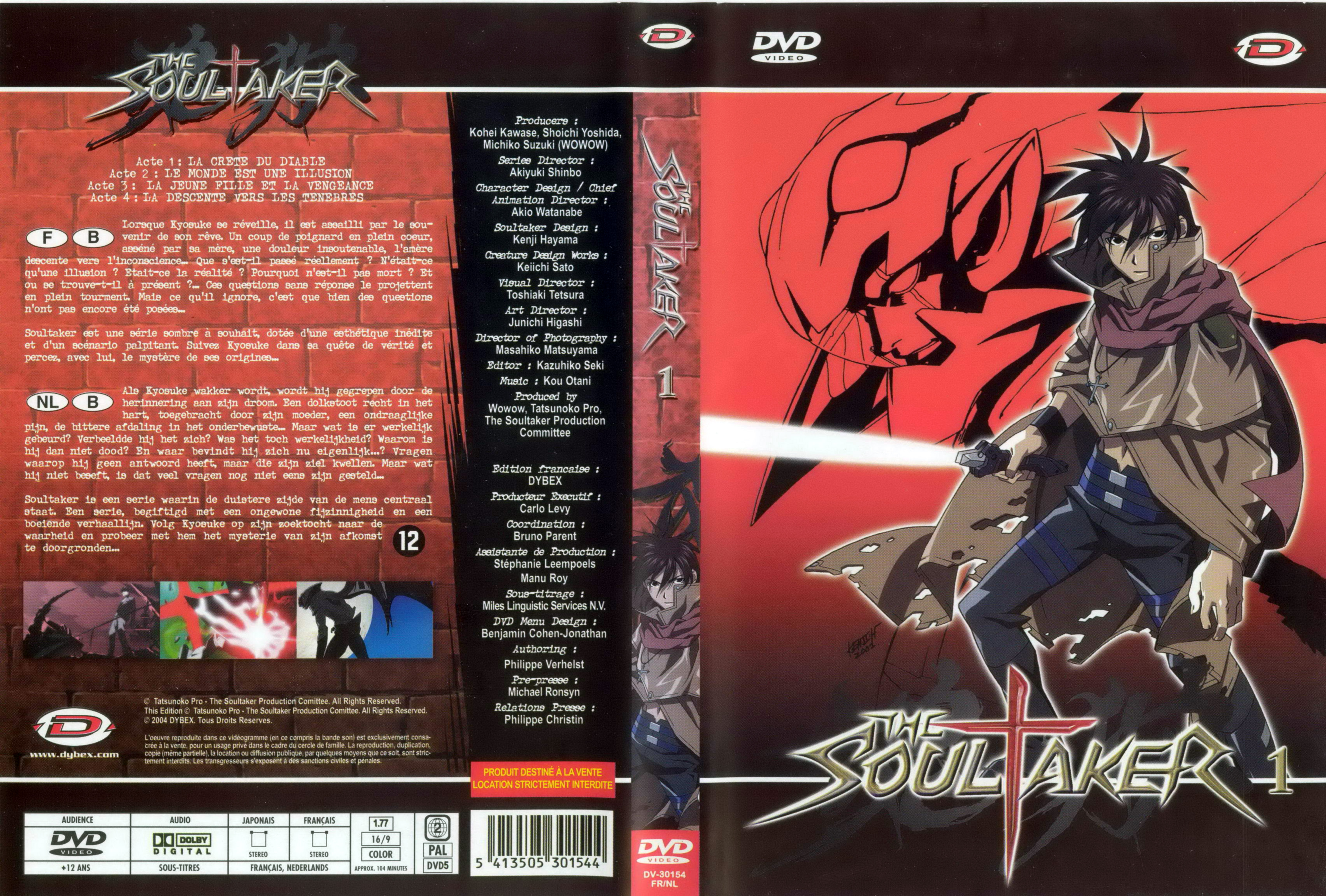 Jaquette DVD The soultaker vol 1