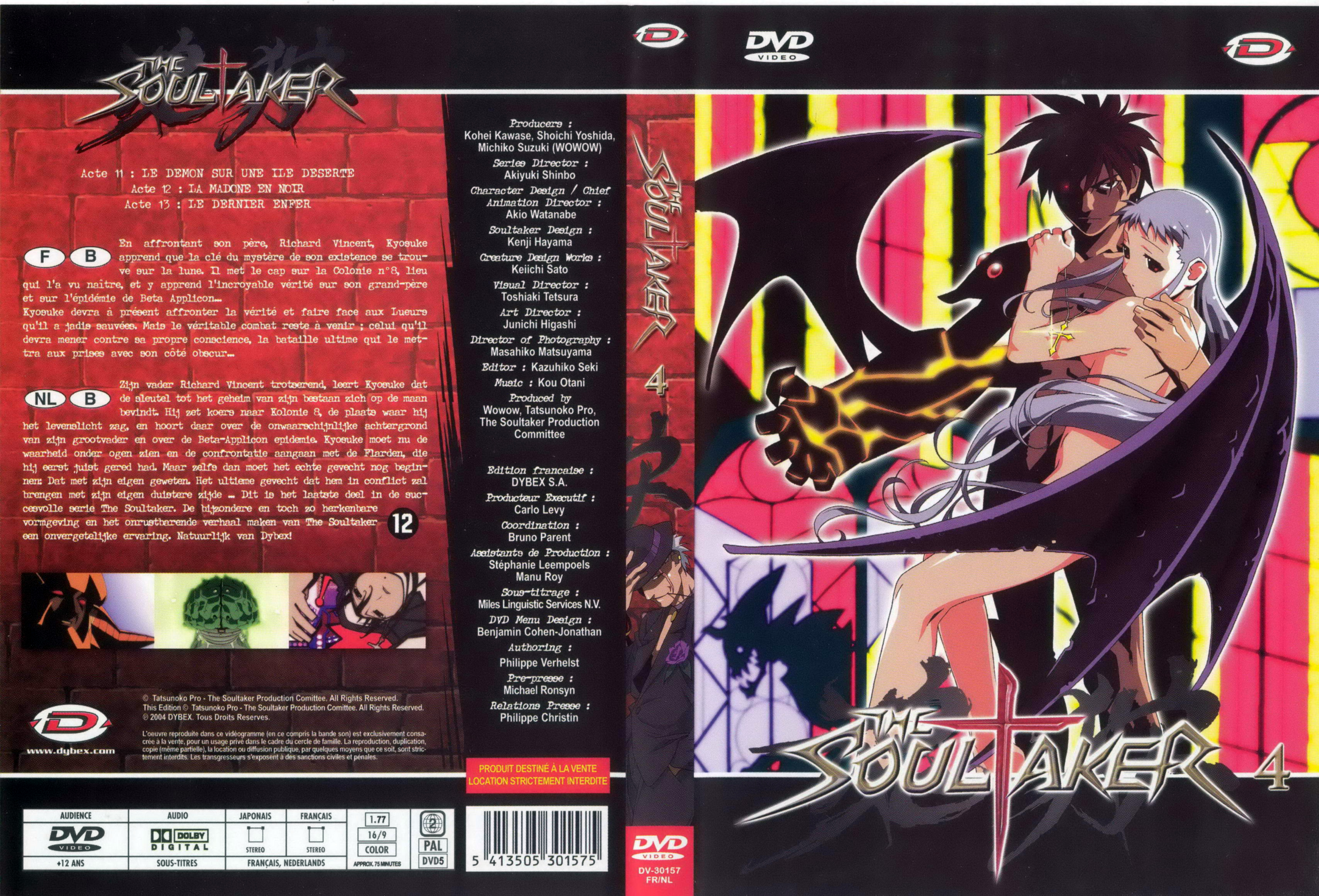 Jaquette DVD The soultaker vol 4