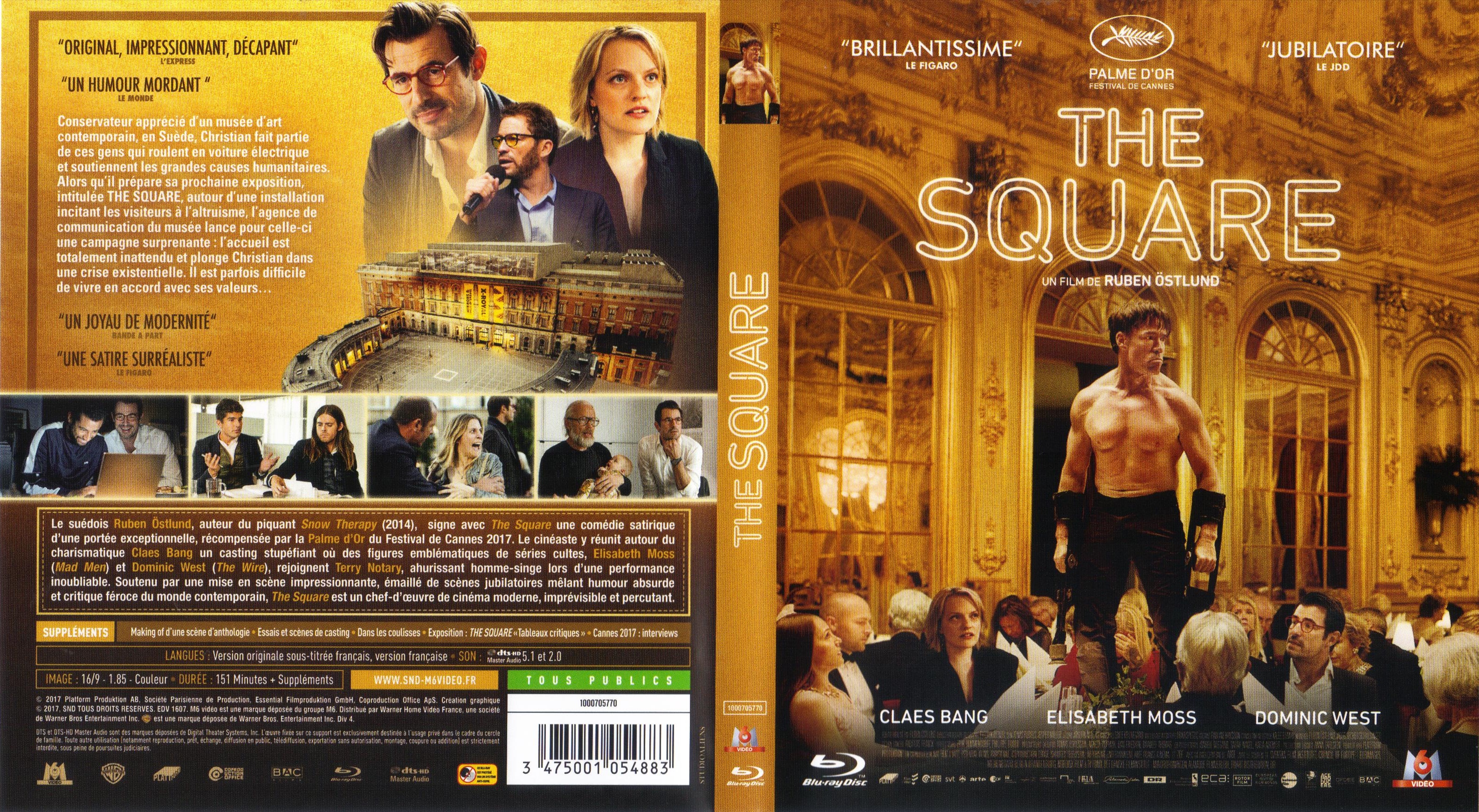 Jaquette DVD The square (2017) (BLU-RAY)