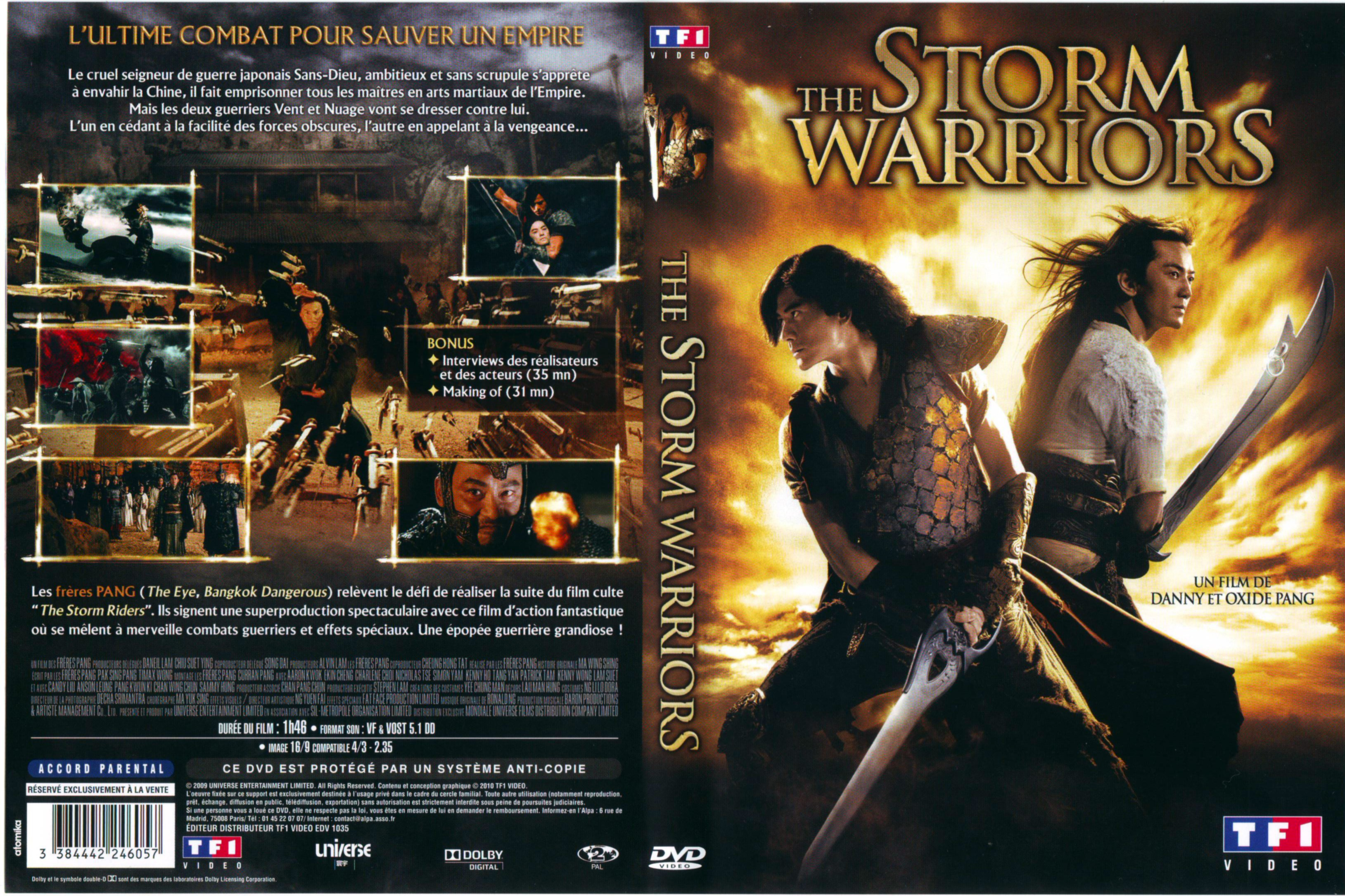 Jaquette DVD The storm warriors
